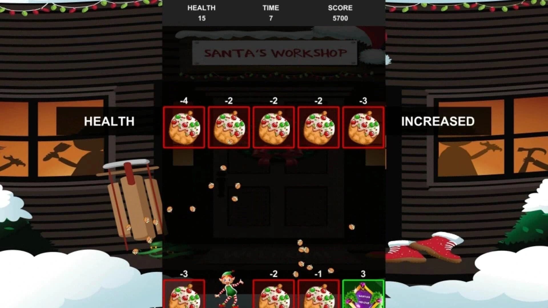 Quixzel Rush: Christmas Helper screenshot 1