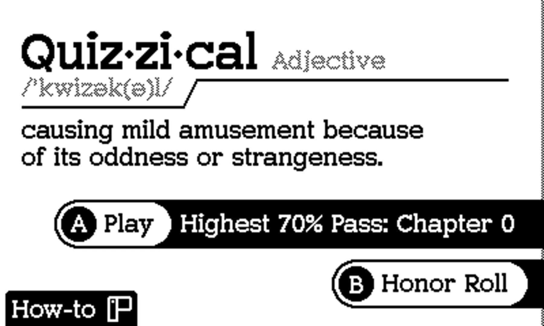 Quizzical screenshot 1