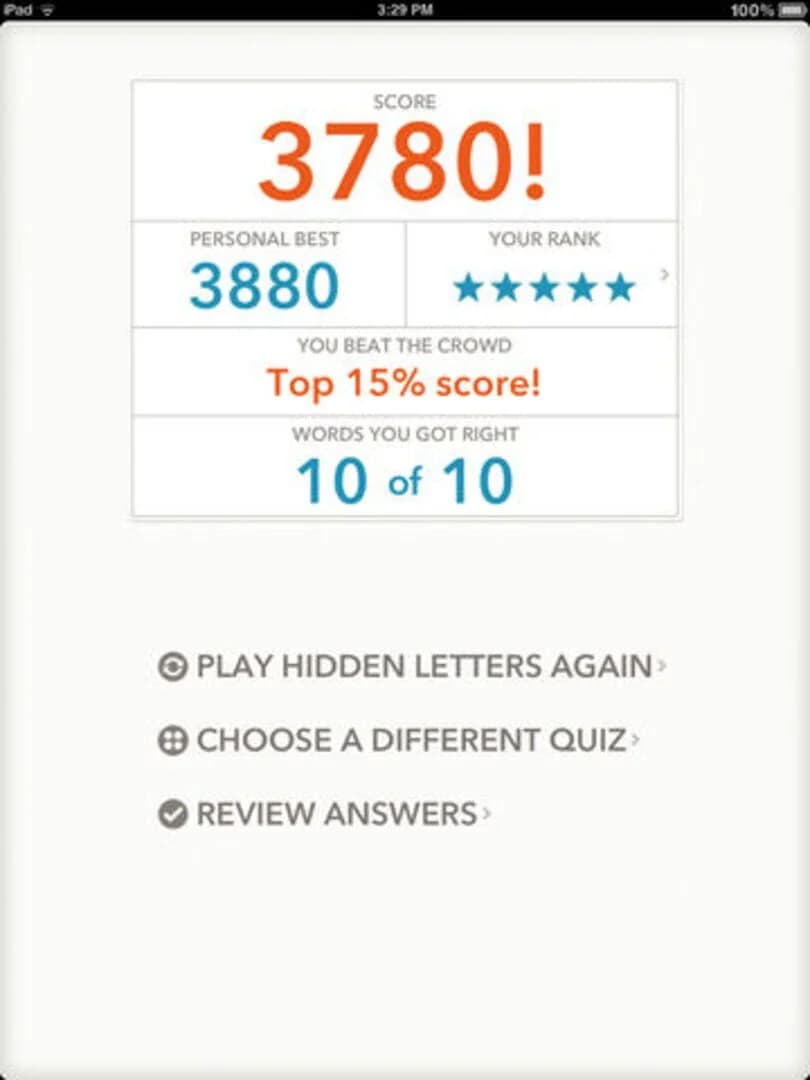 Quizzitive screenshot 1