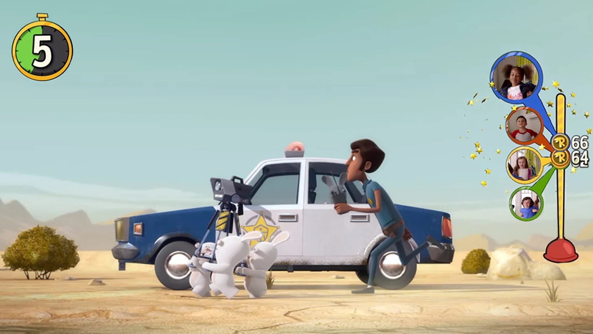 Rabbids Invasion: The Interactive TV Show screenshot 3