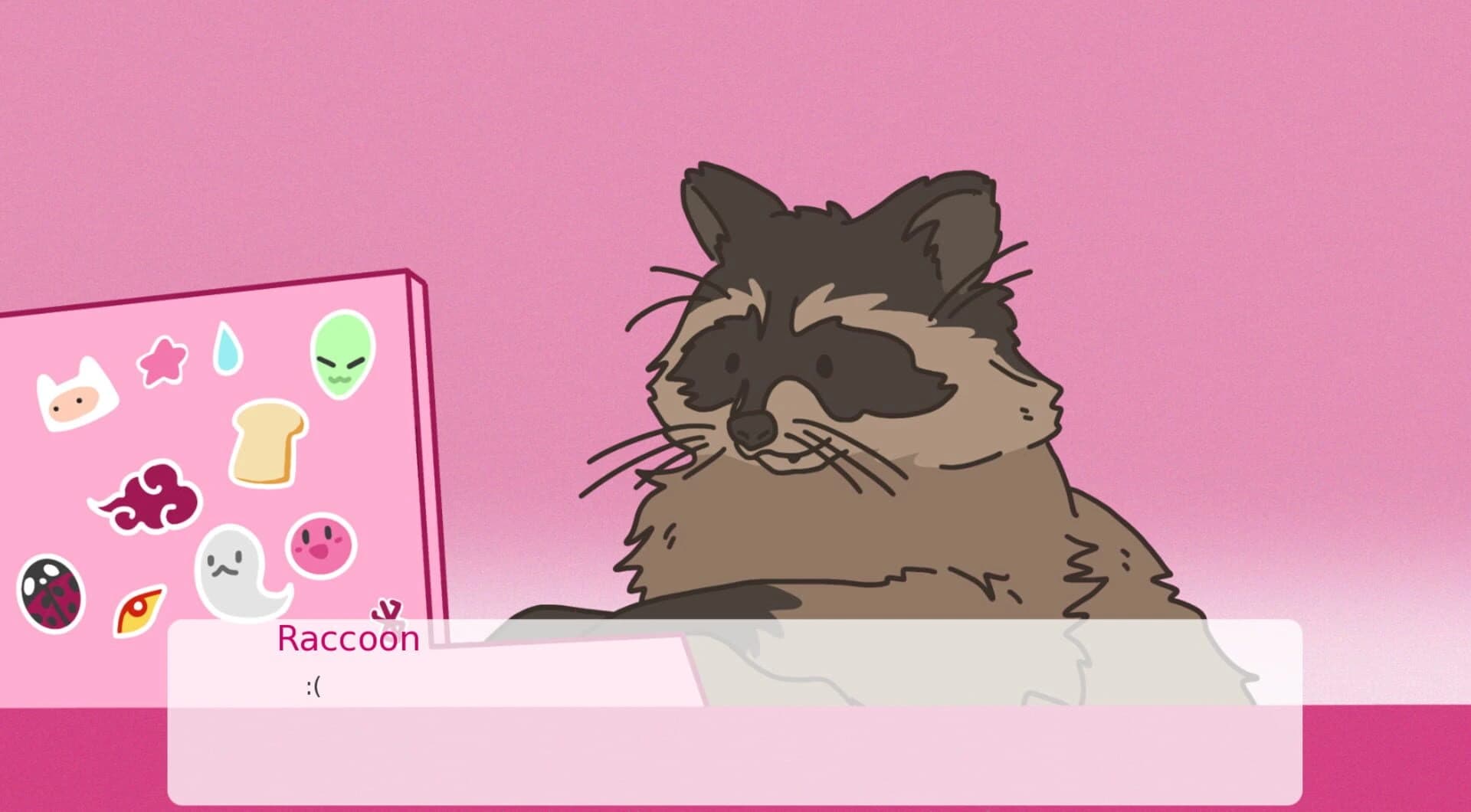 Raccoonwave screenshot 2