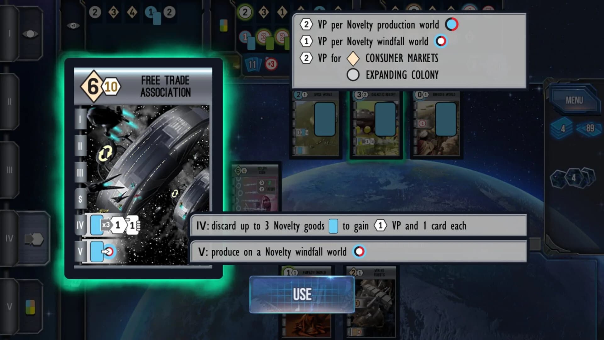 Race for the Galaxy screenshot 1