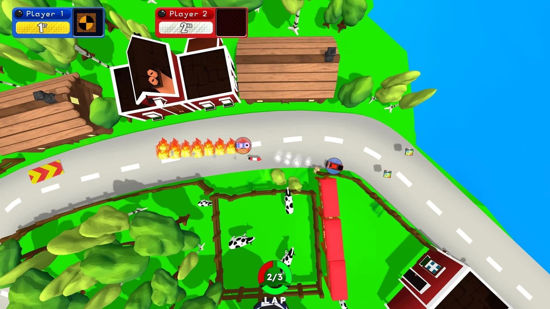 Racecar Crashers screenshot 1