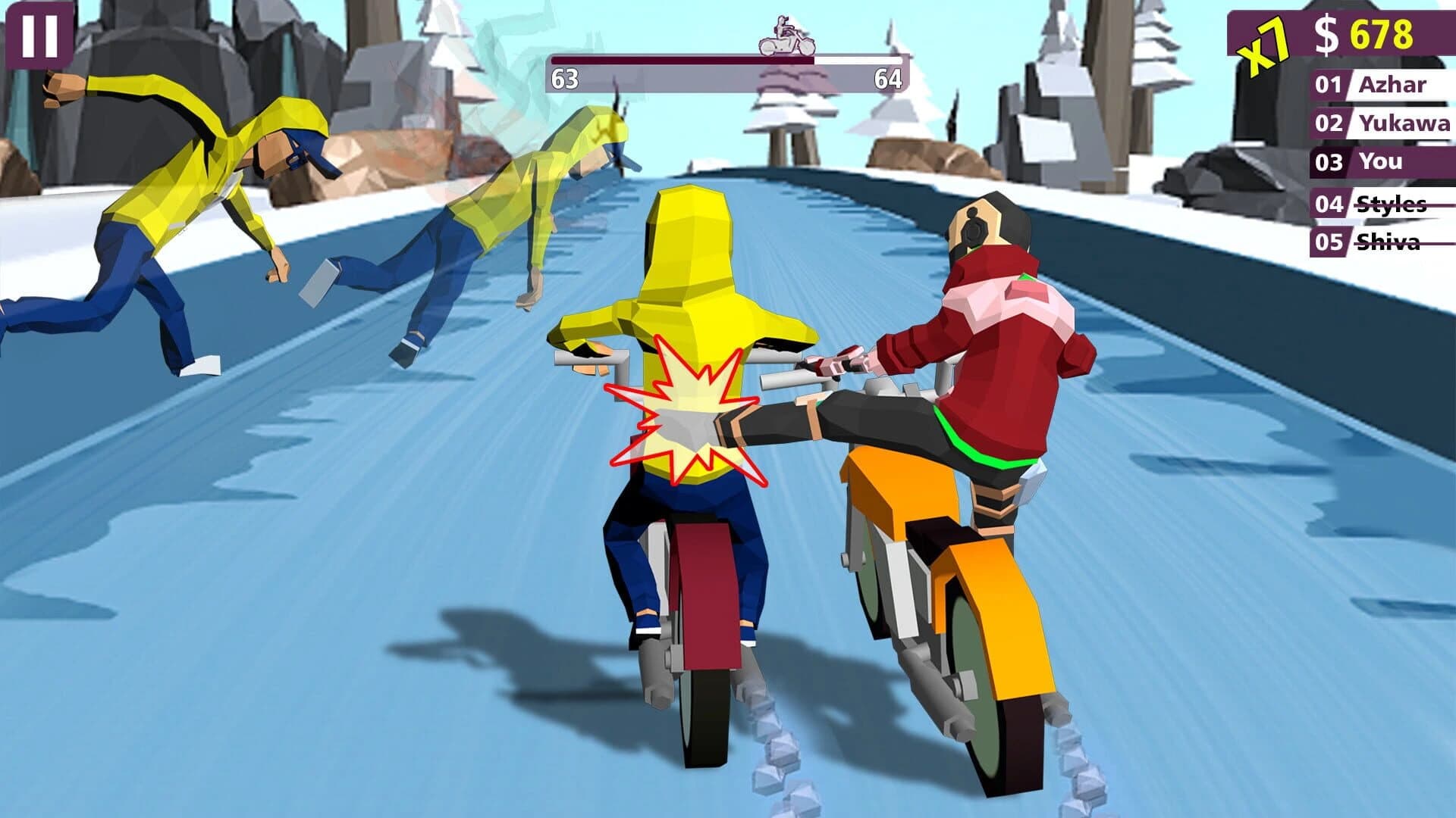Racing Bike Fight screenshot 4