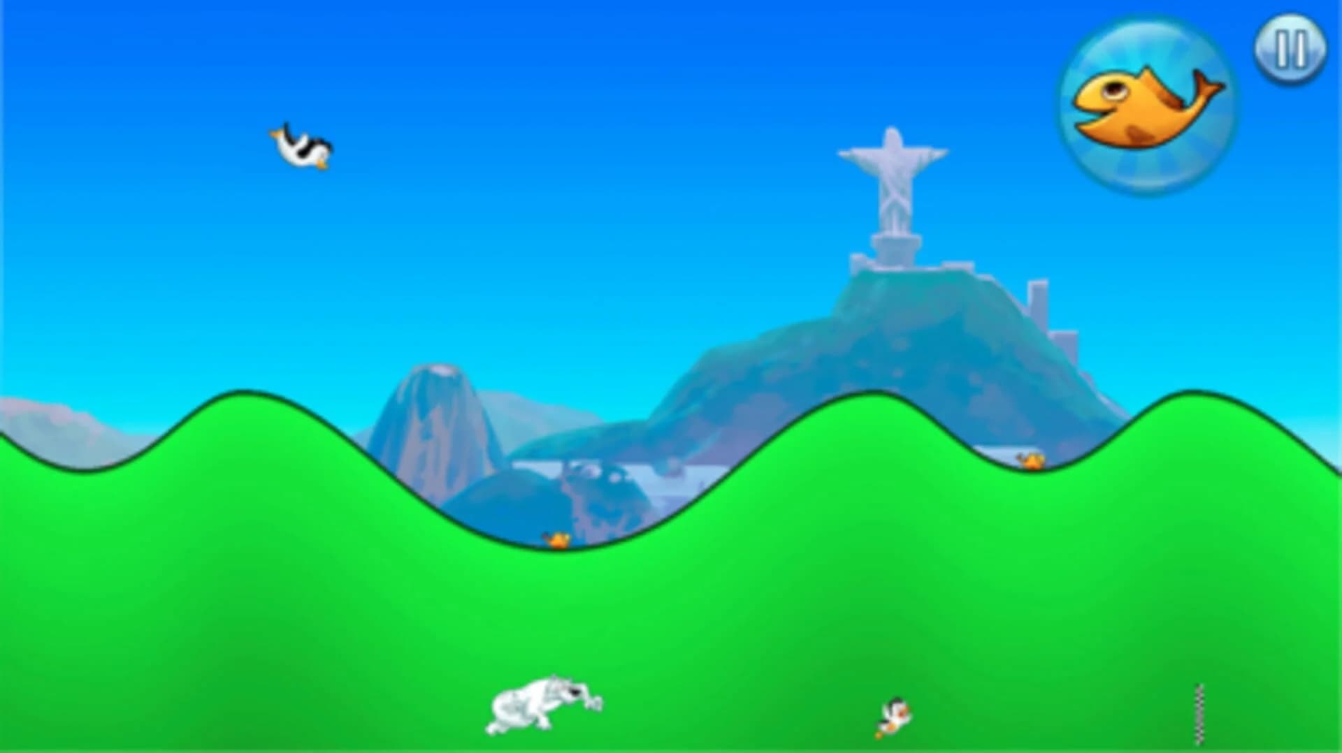 Racing Penguin: Slide and Fly! screenshot 4