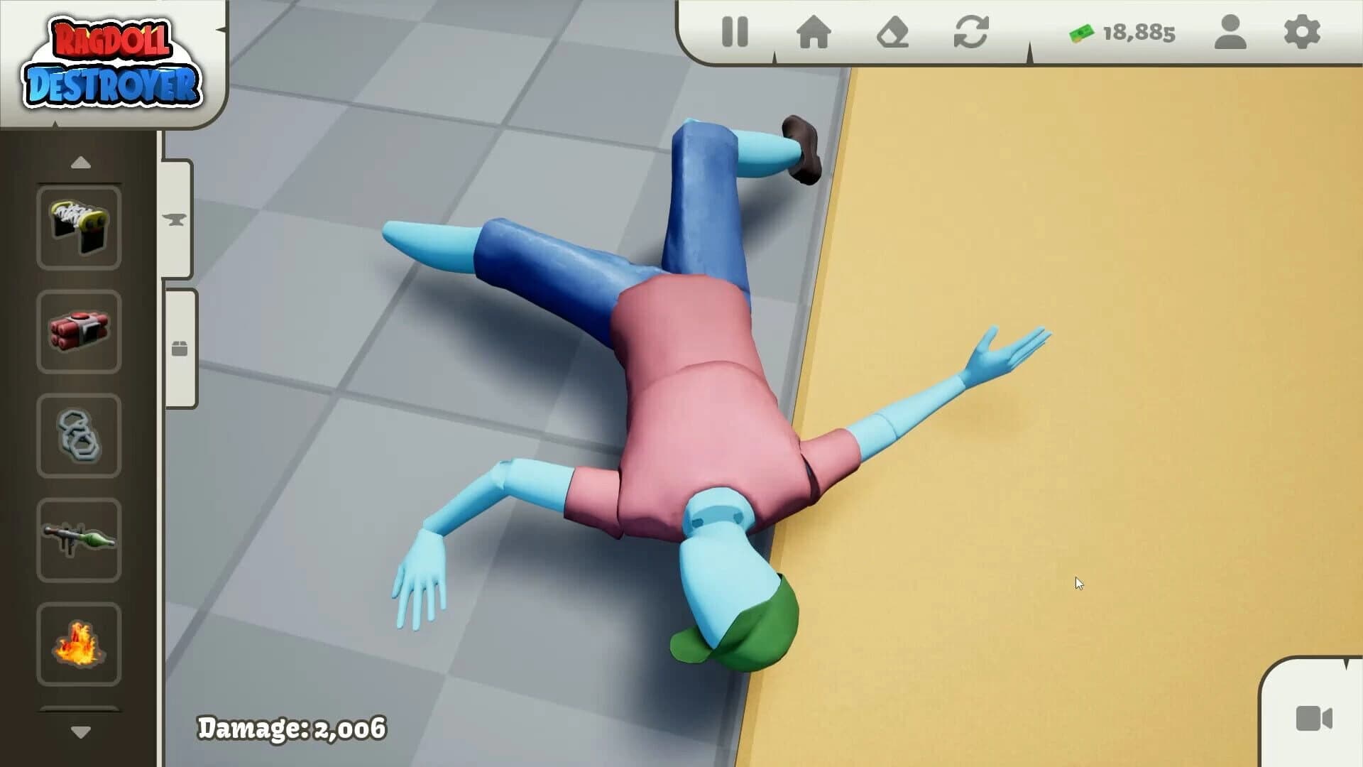 Ragdoll Destroyer screenshot 1