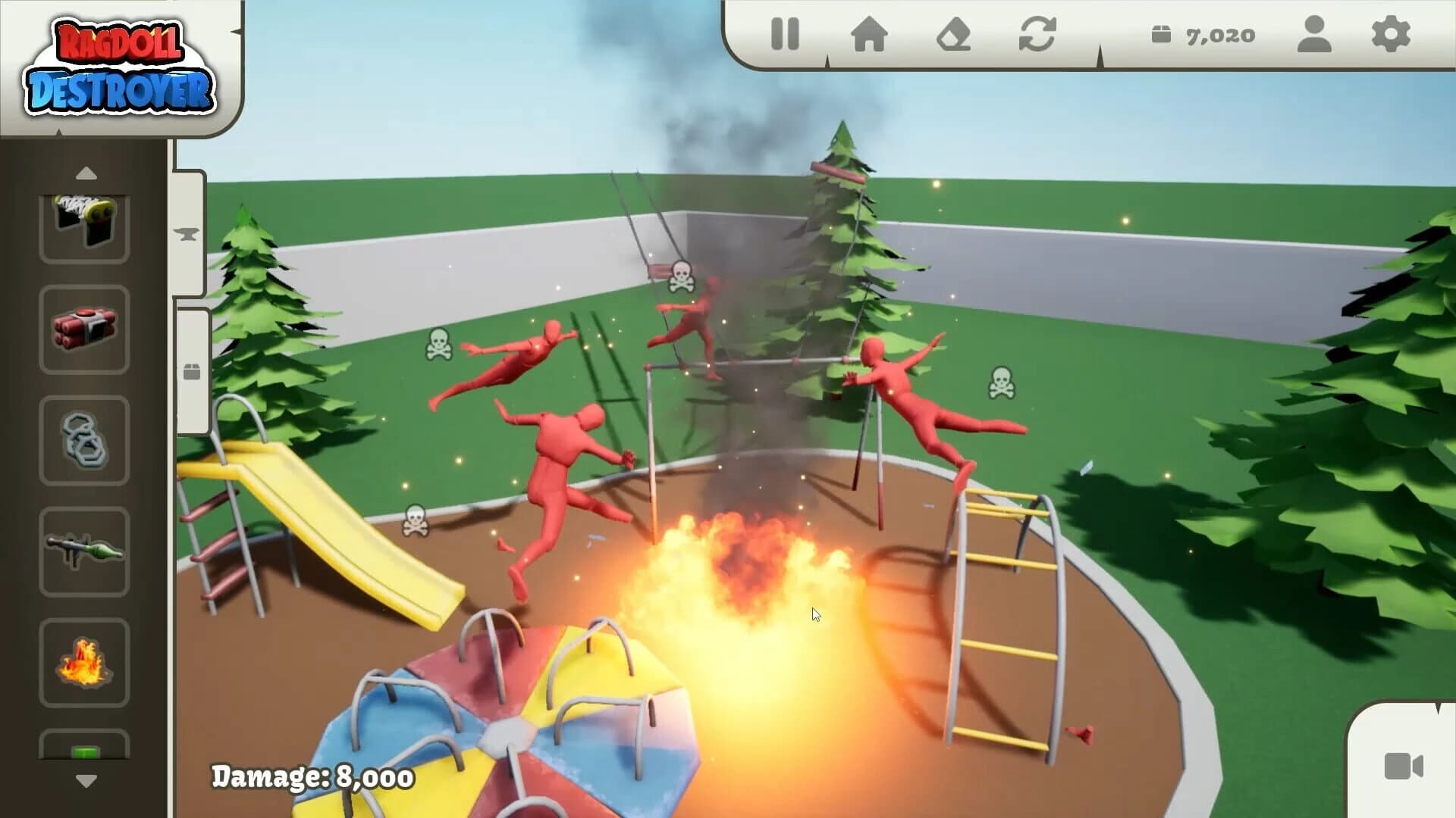 Ragdoll Destroyer screenshot 3