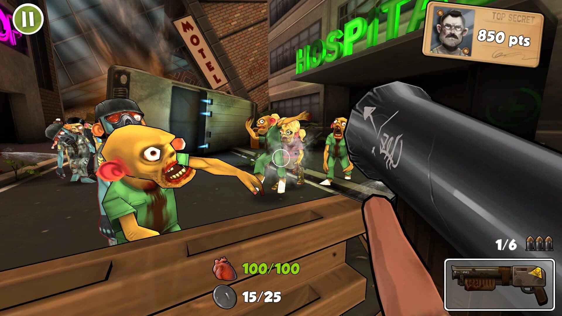 Rage Against the Zombies screenshot 1