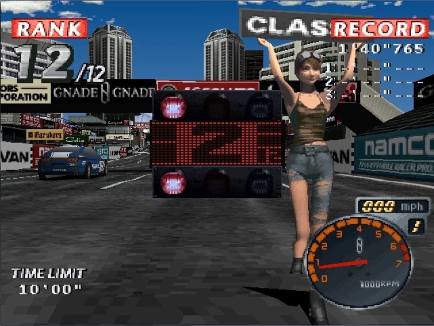 Rage Racer screenshot 1
