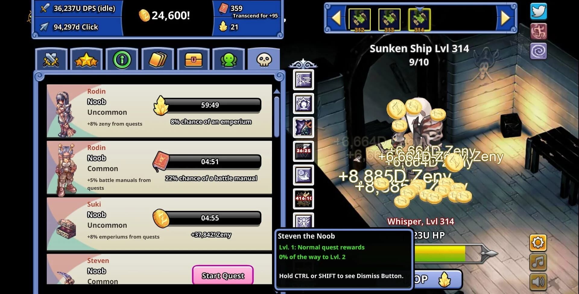 Ragnarok Clicker screenshot 4