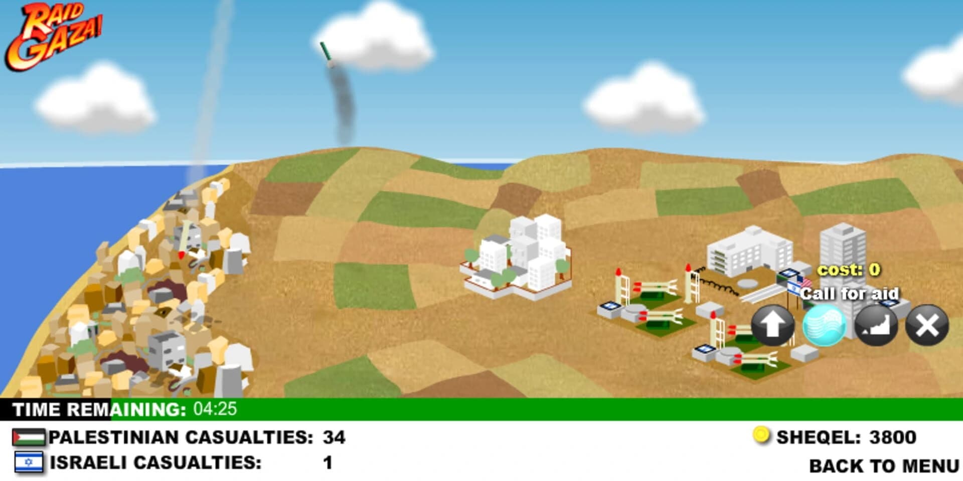 Raid Gaza! screenshot 1