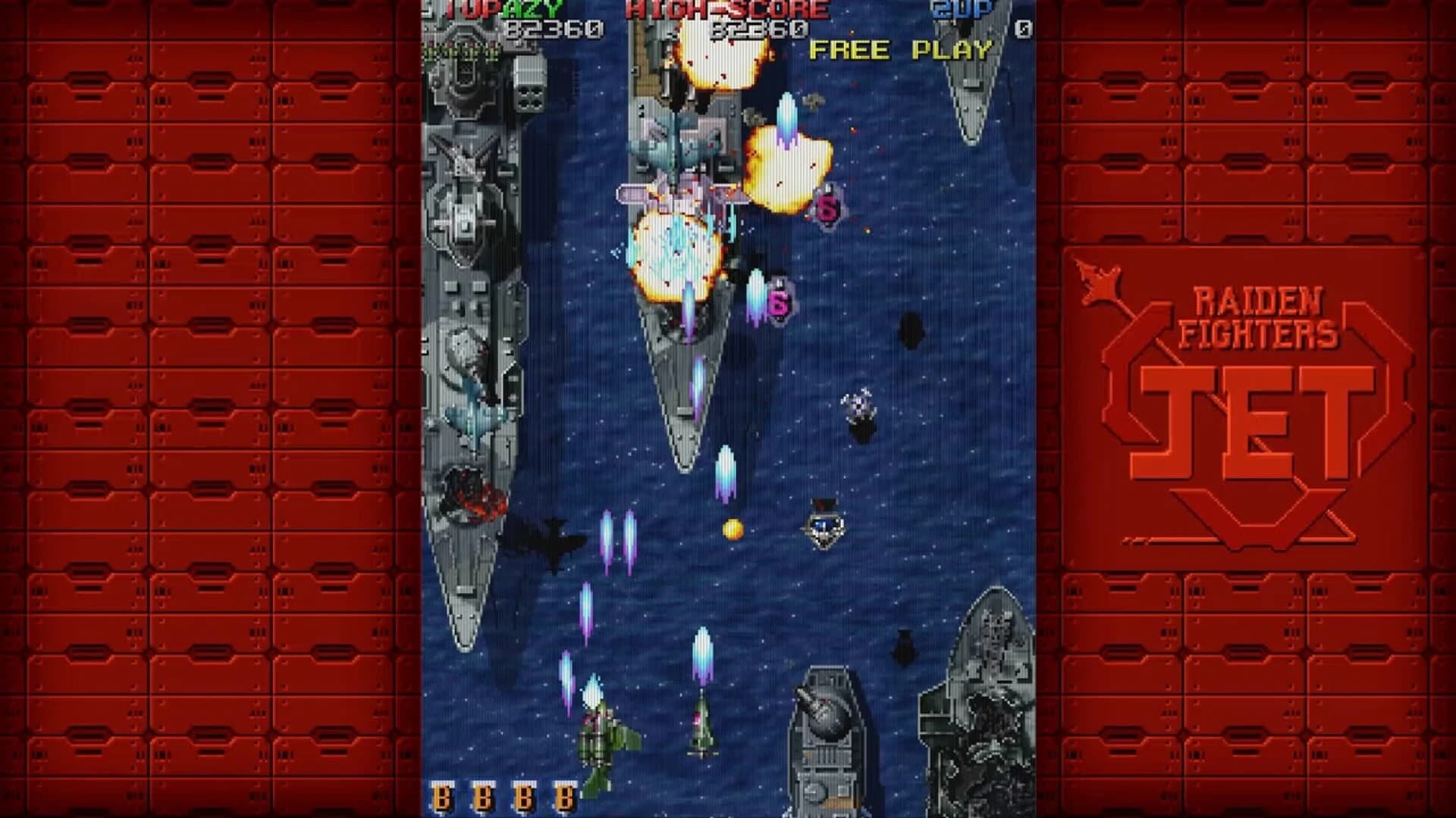 Raiden Fighters Jet Remix screenshot 3