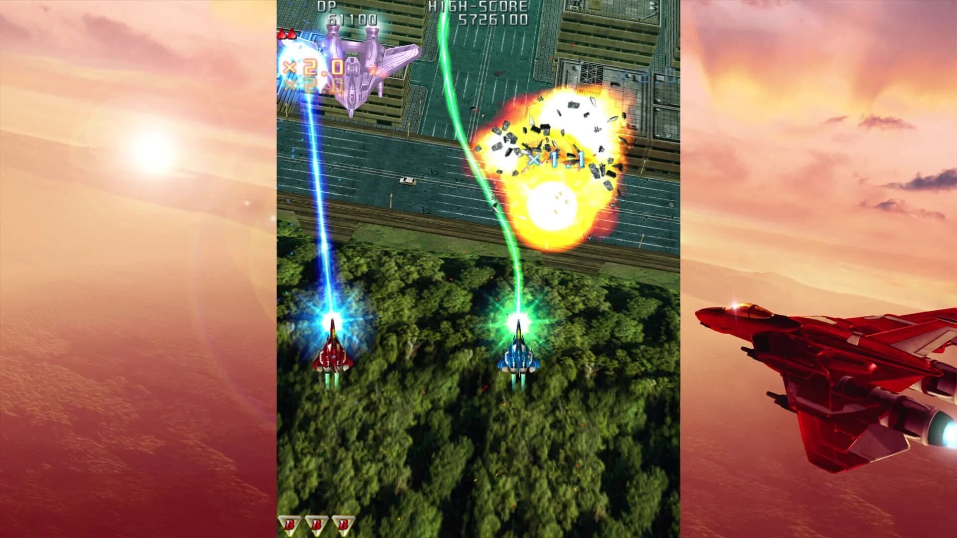 Raiden III x Mikado Maniax screenshot 4