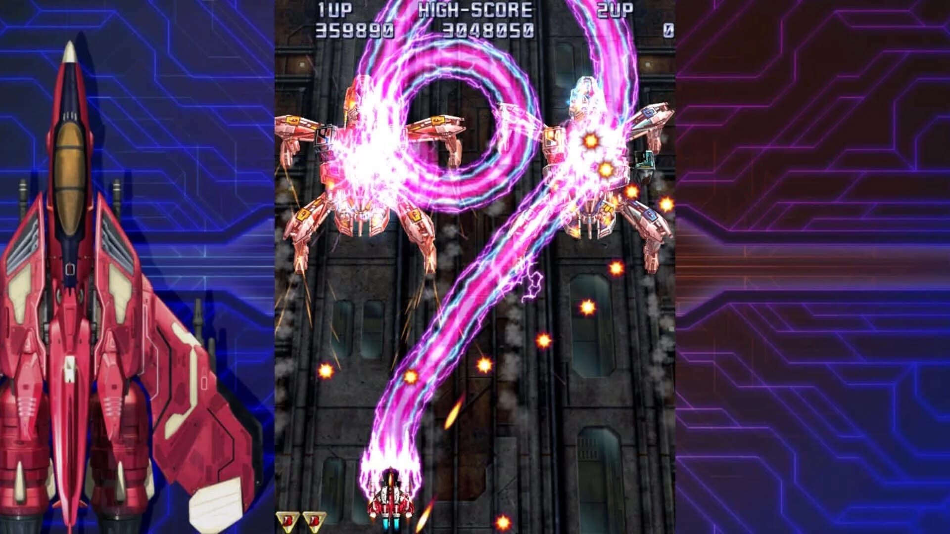 Raiden IV x Mikado Remix screenshot 2