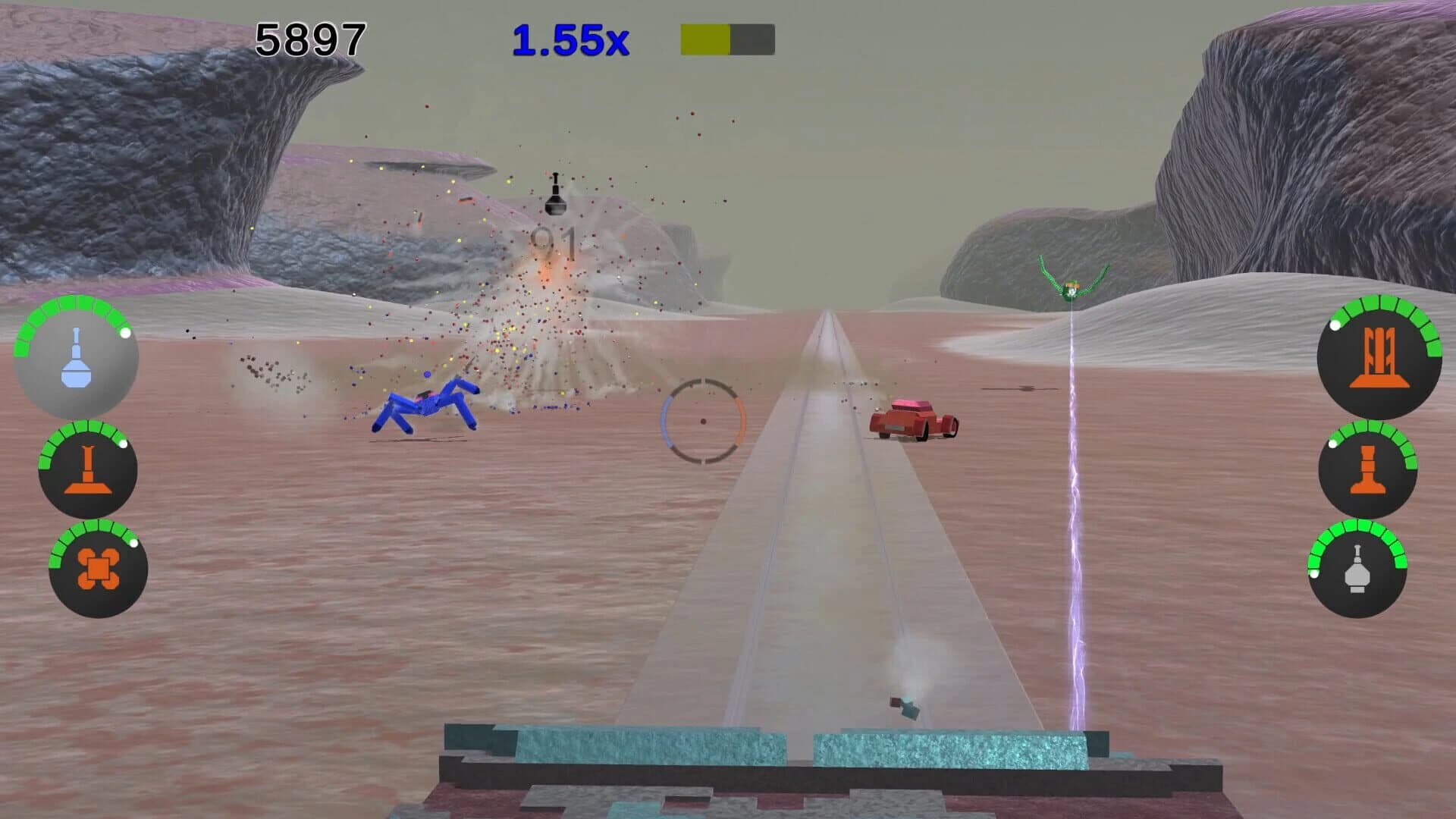 Rail Gunner screenshot 2