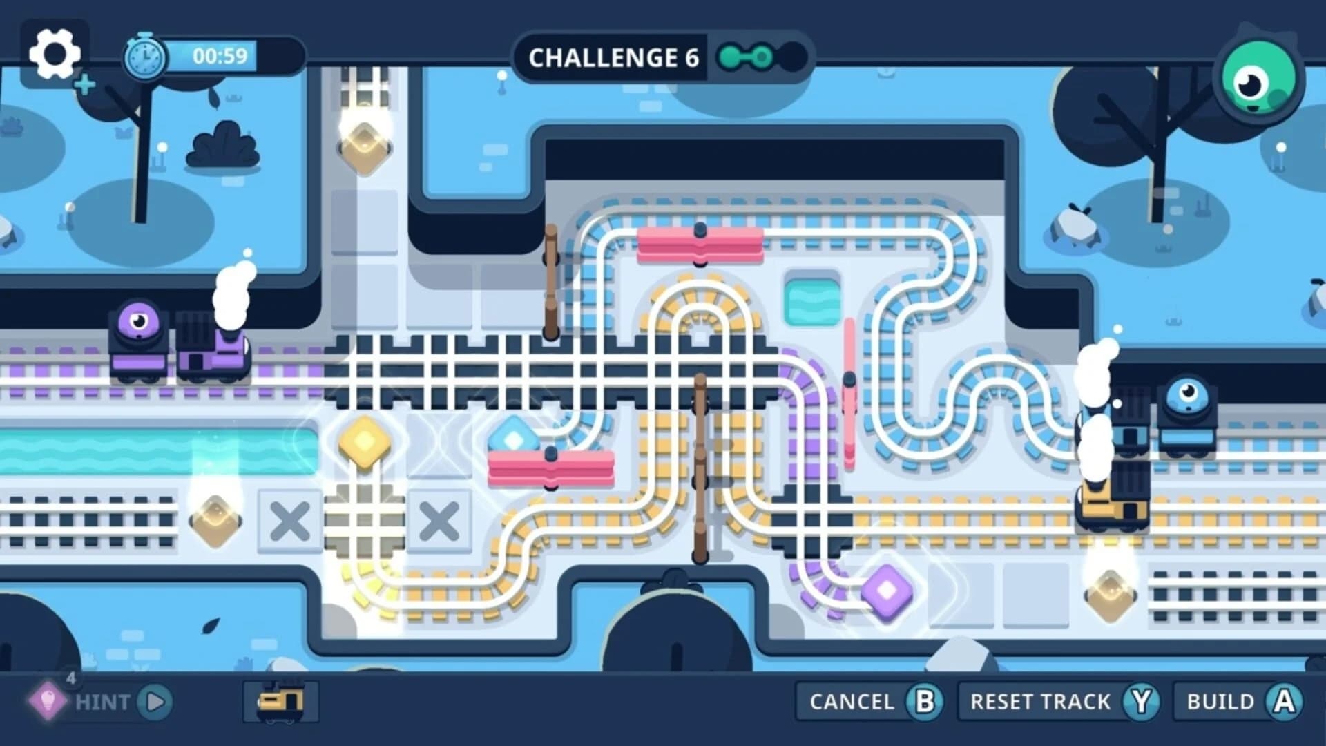 Rail Rescue: Puzzle Lines - Challenge Track screenshot 3