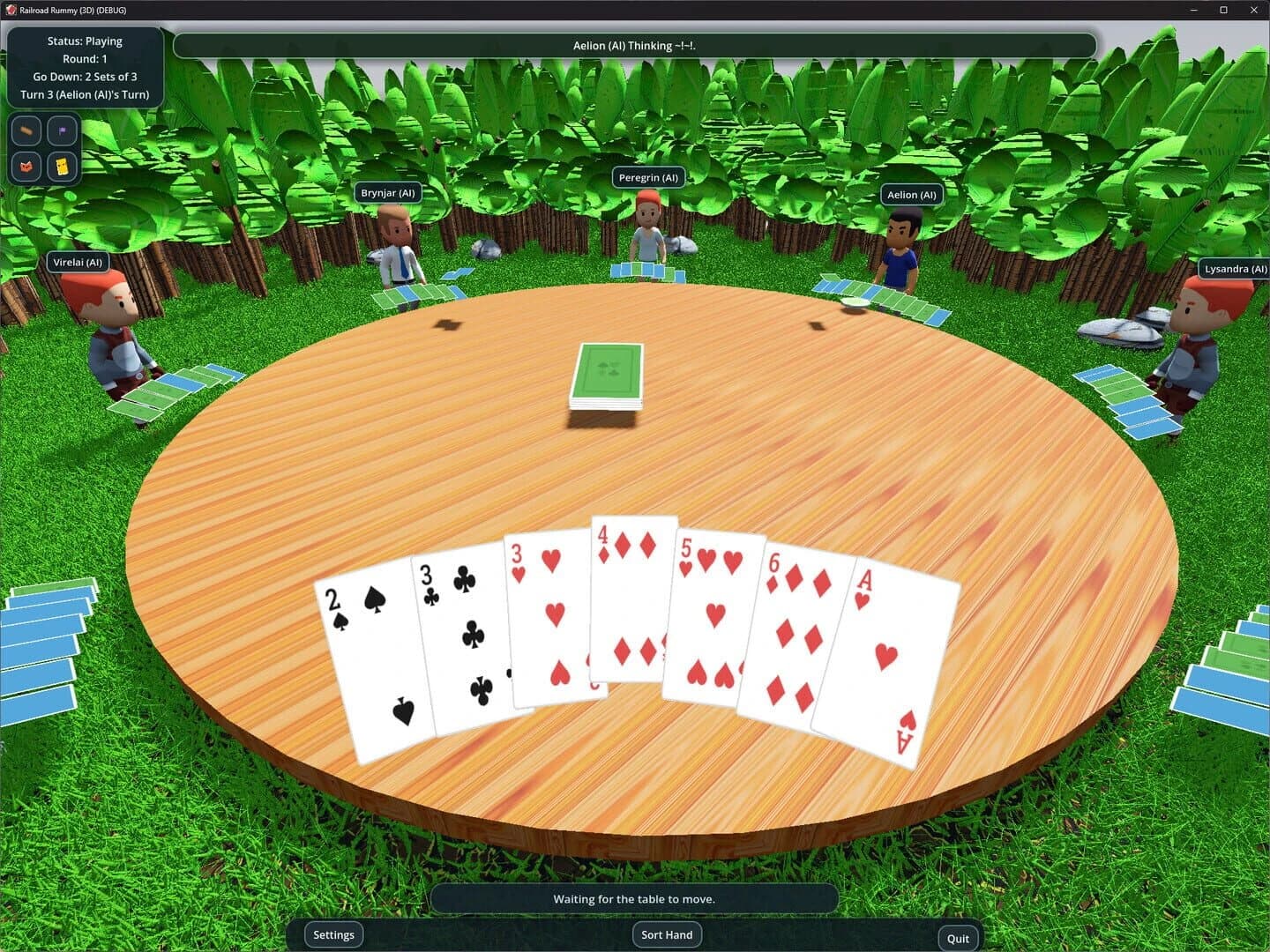 Railroad Rummy screenshot 3