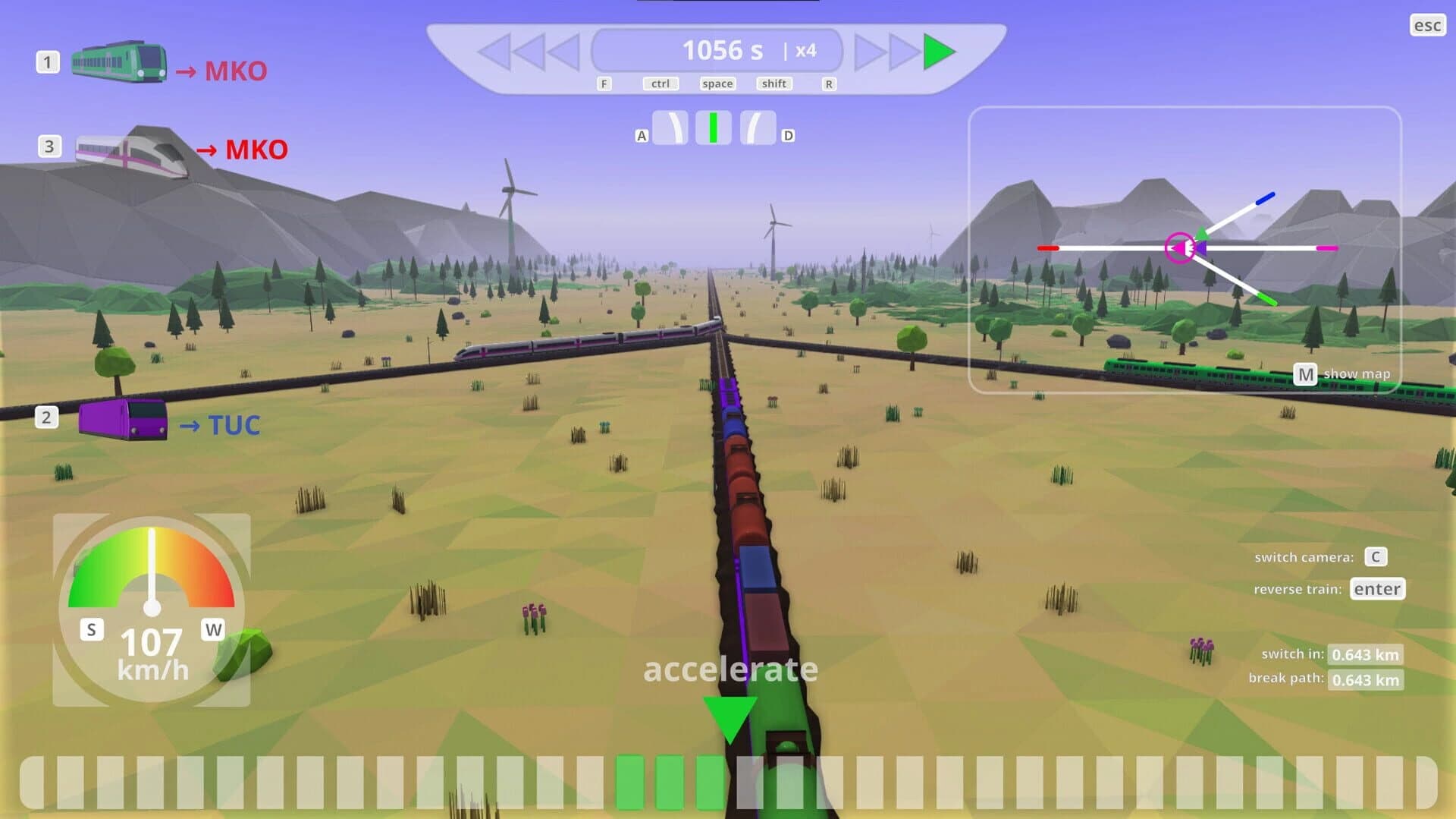 Railroad Scheduler screenshot 2