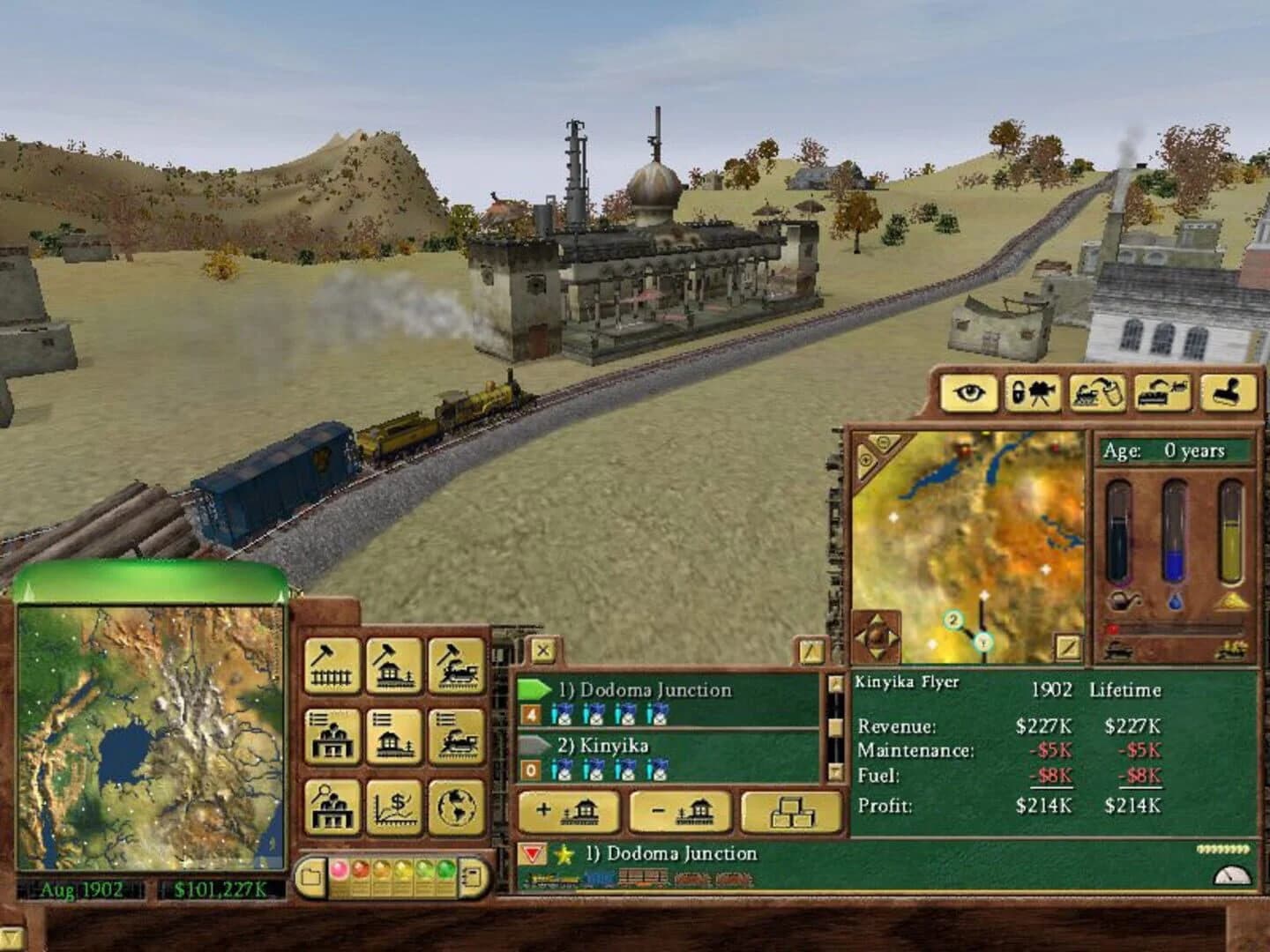 Railroad Tycoon 3 screenshot 3