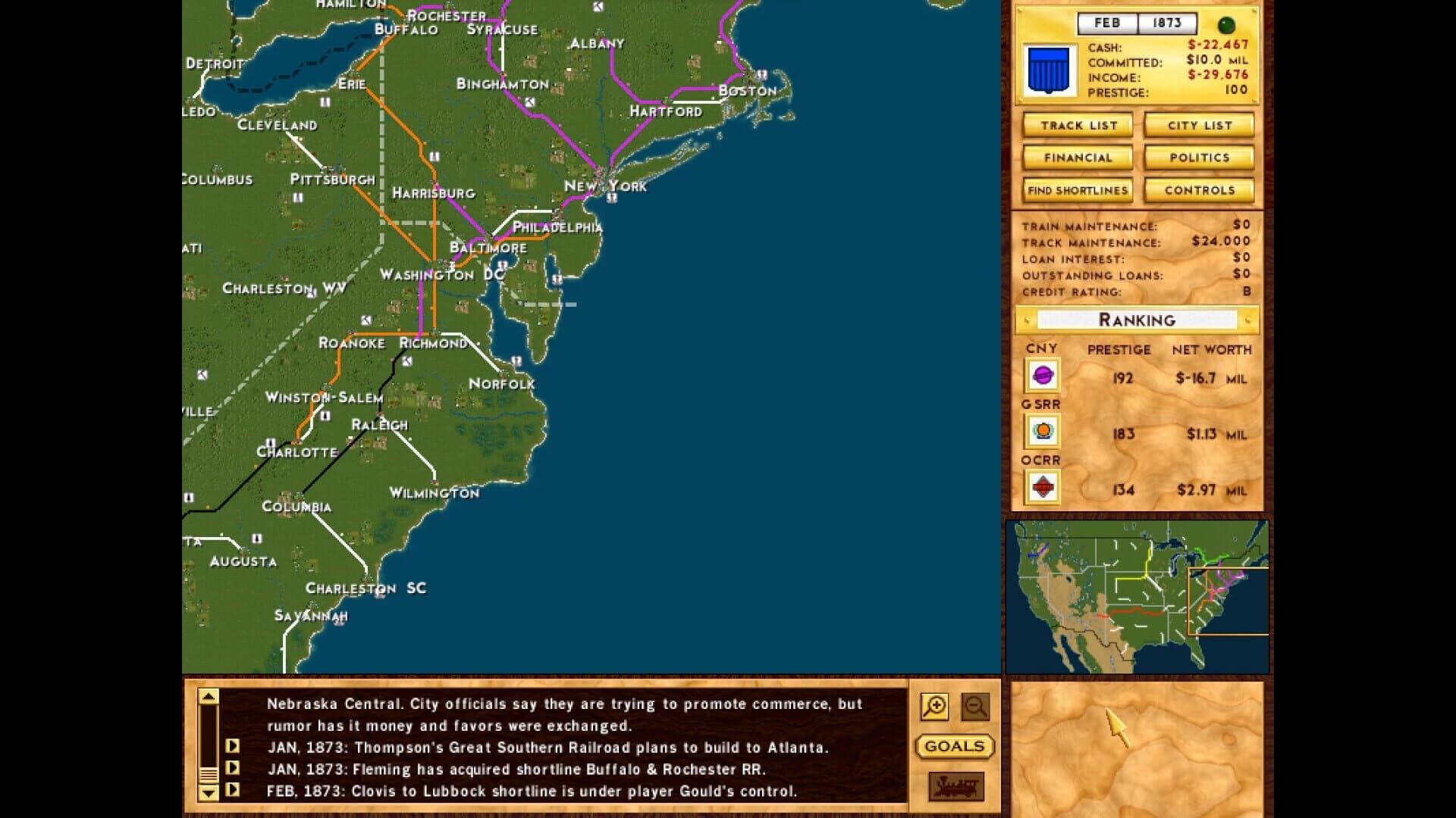 Rails Across America screenshot 4