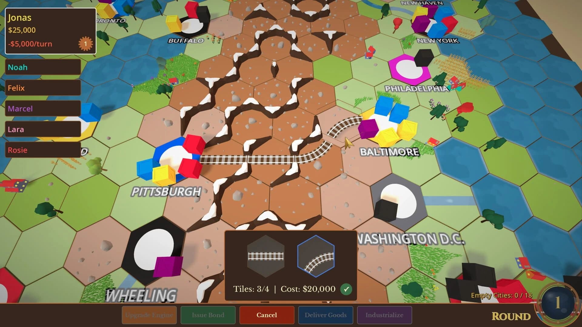 Rails & Rivals screenshot 4