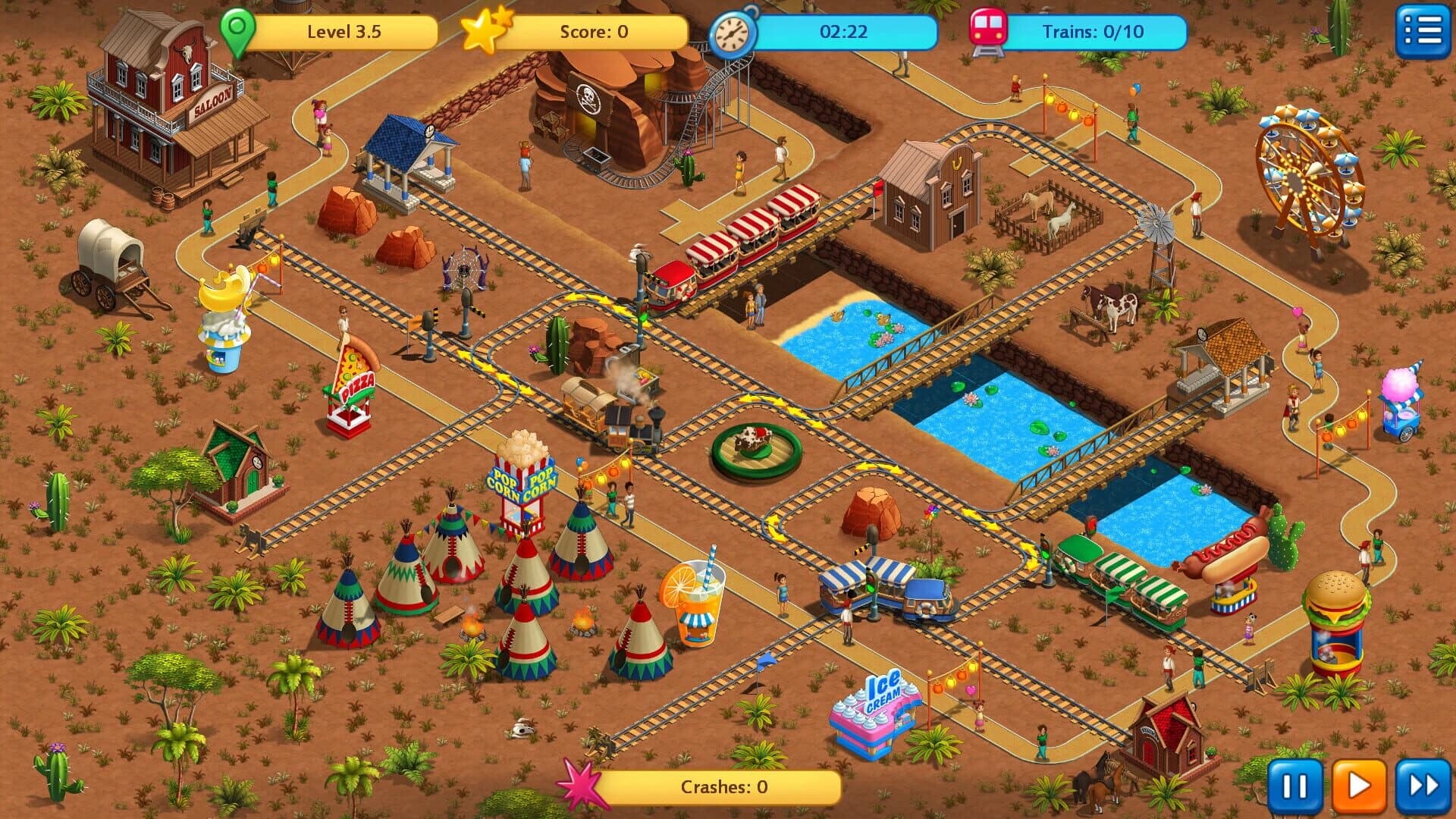 Railway Fun: Adventure Park screenshot 4