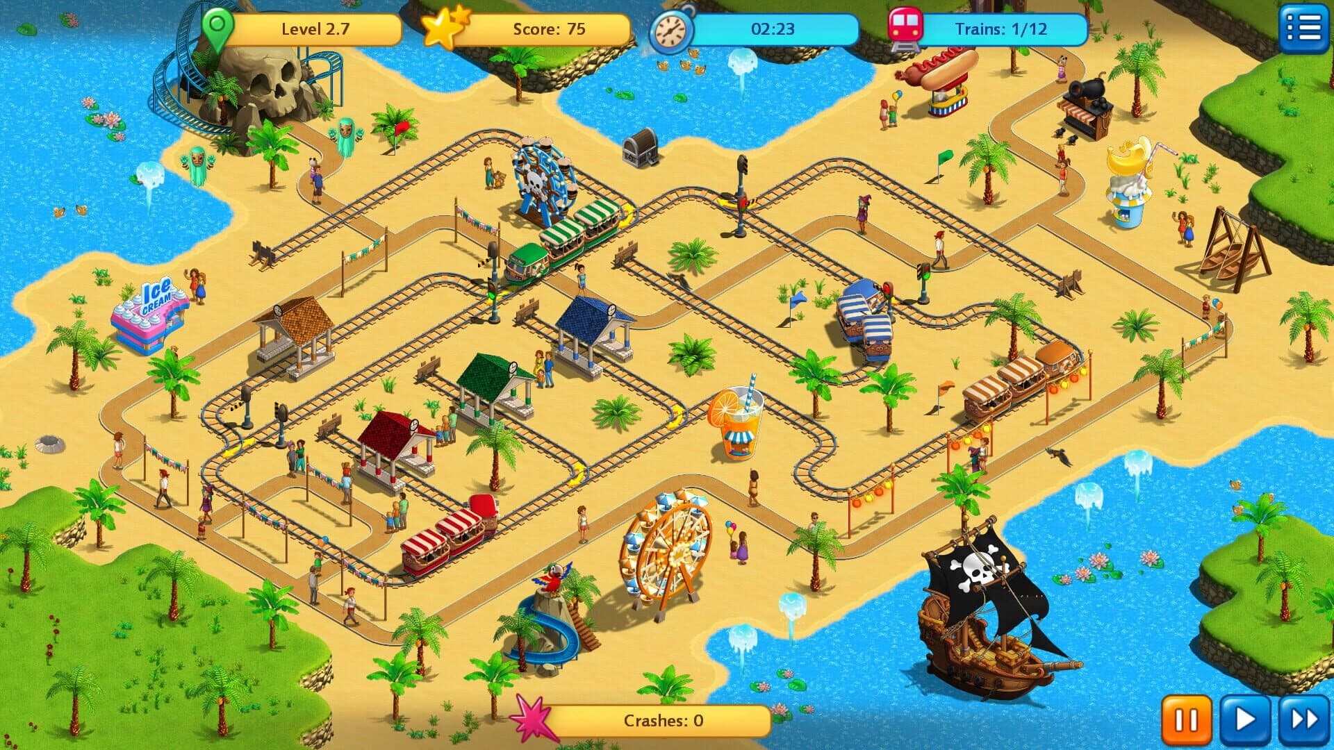 Railway Fun: Adventure Park screenshot 2