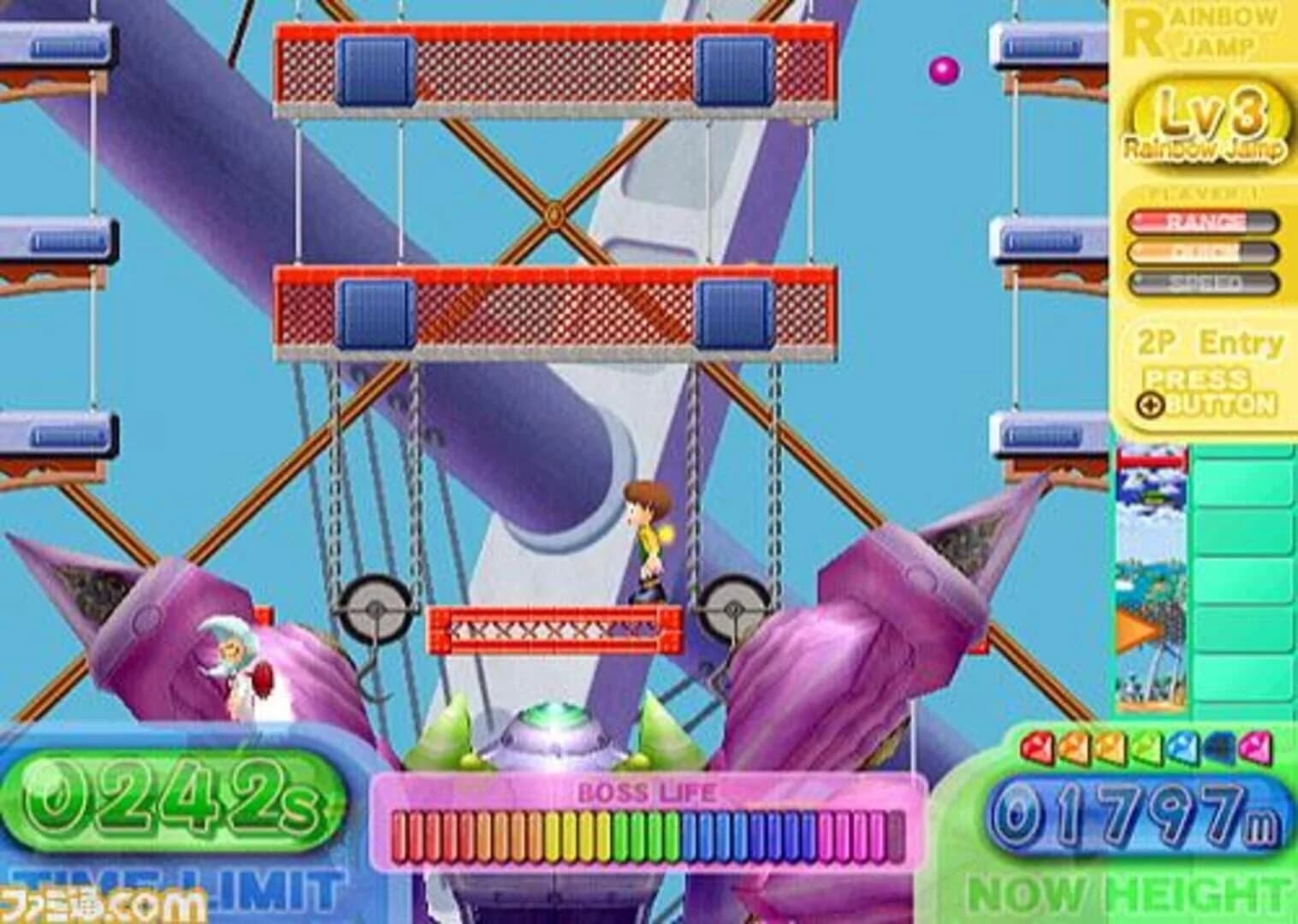 Rainbow Islands: Towering Adventure! screenshot 2