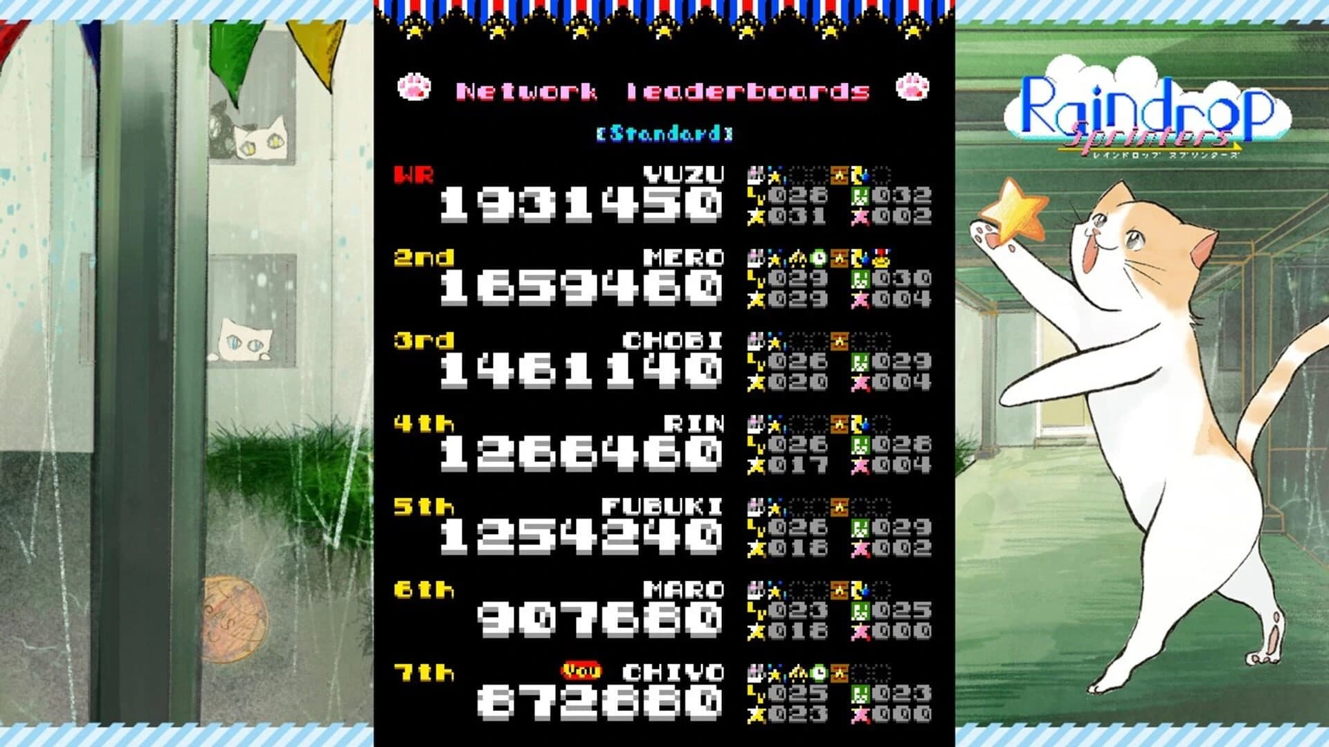 Raindrop Sprinters screenshot 2