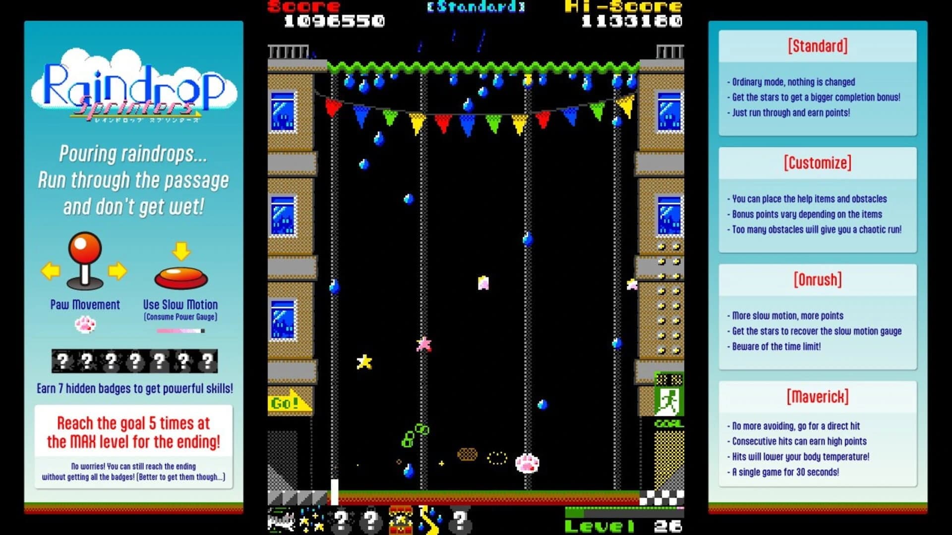 Raindrop Sprinters screenshot 1