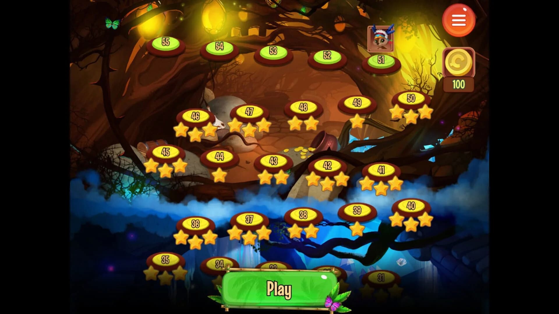 Rainforest Solitaire screenshot 1