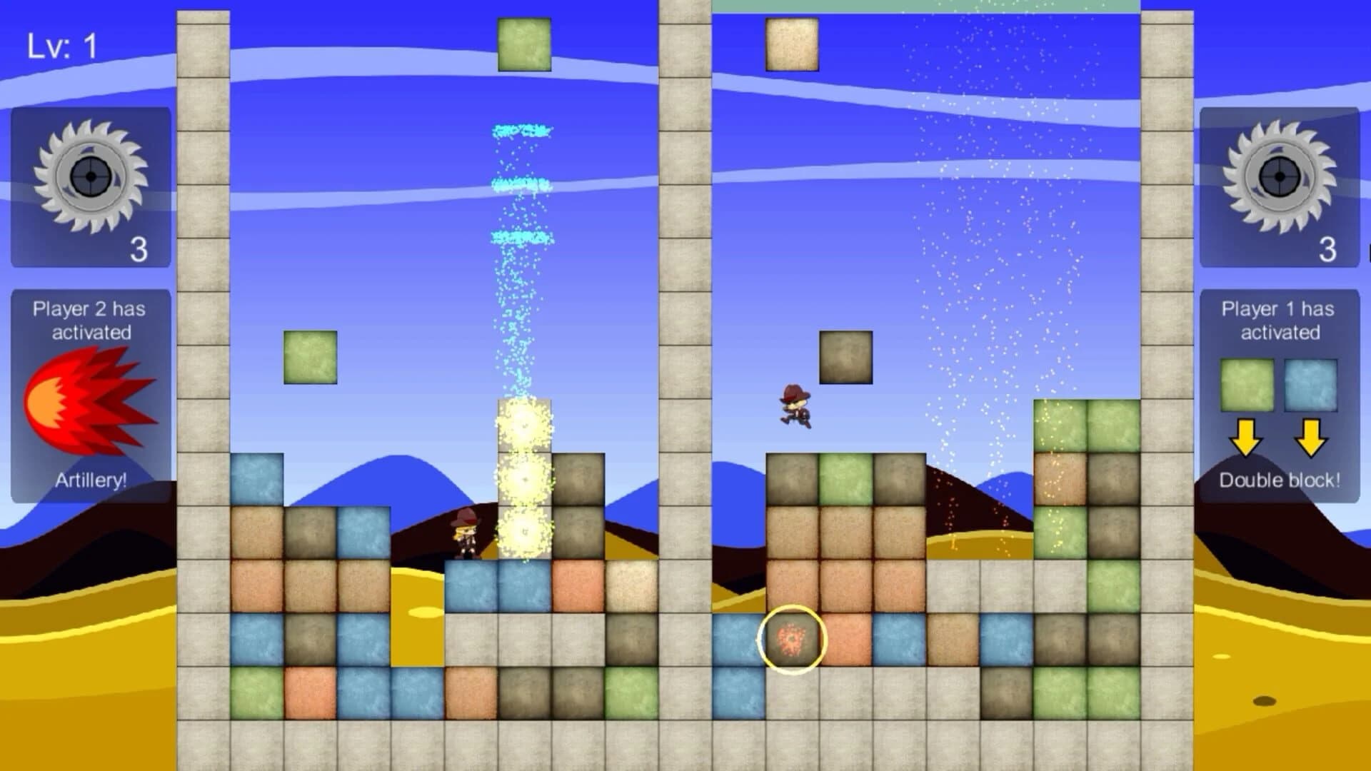 Raining blocks screenshot 4