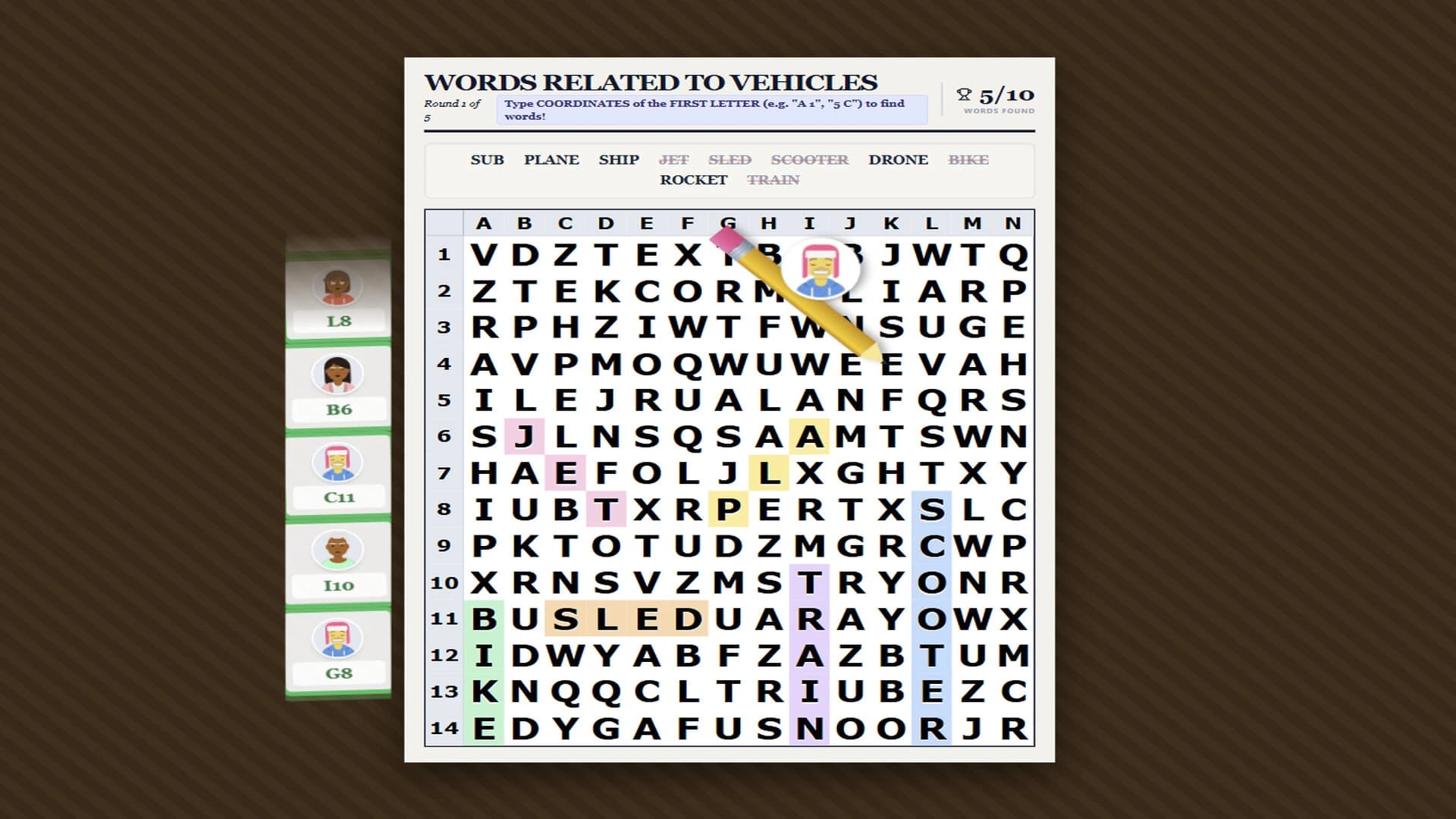 Raisin Wordsearch screenshot 3