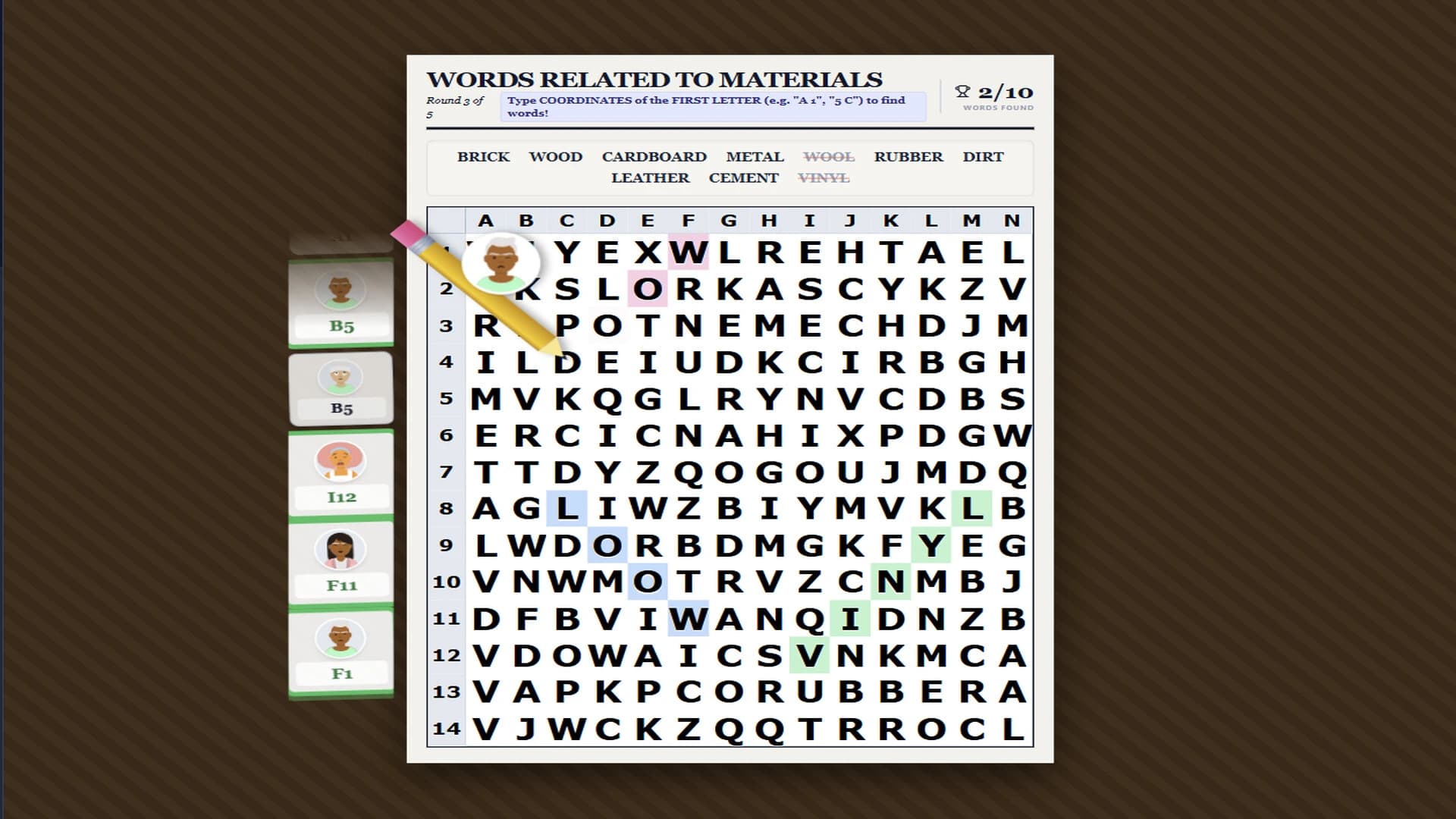 Raisin Wordsearch screenshot 1