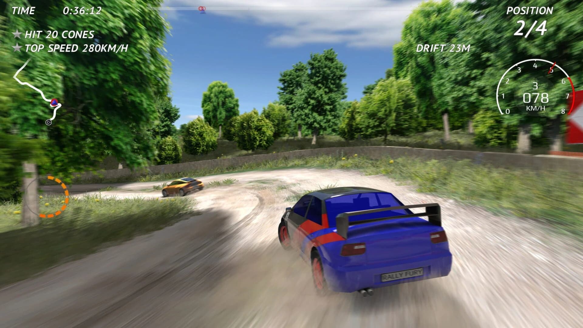 Rally Fury: Extreme Racing screenshot 2