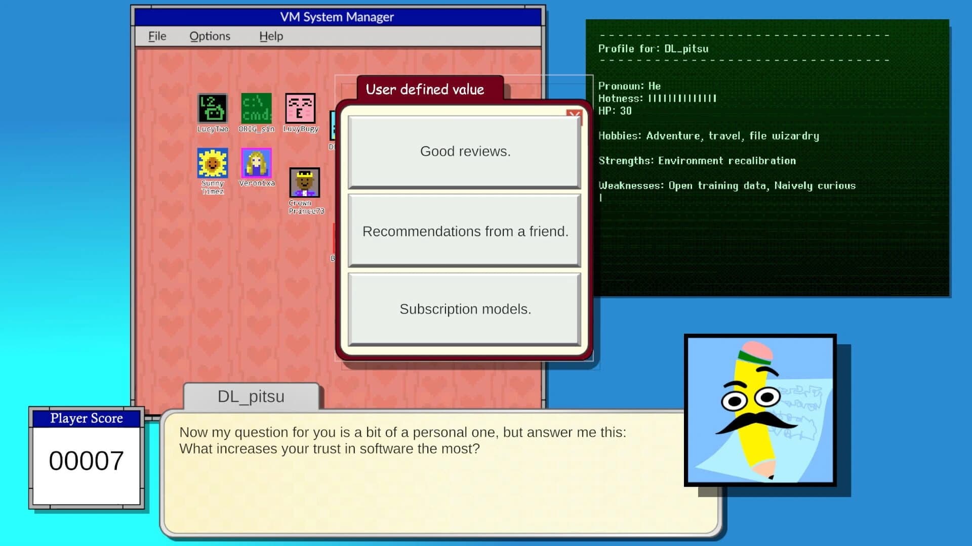 Ransomware Dating Sim screenshot 4