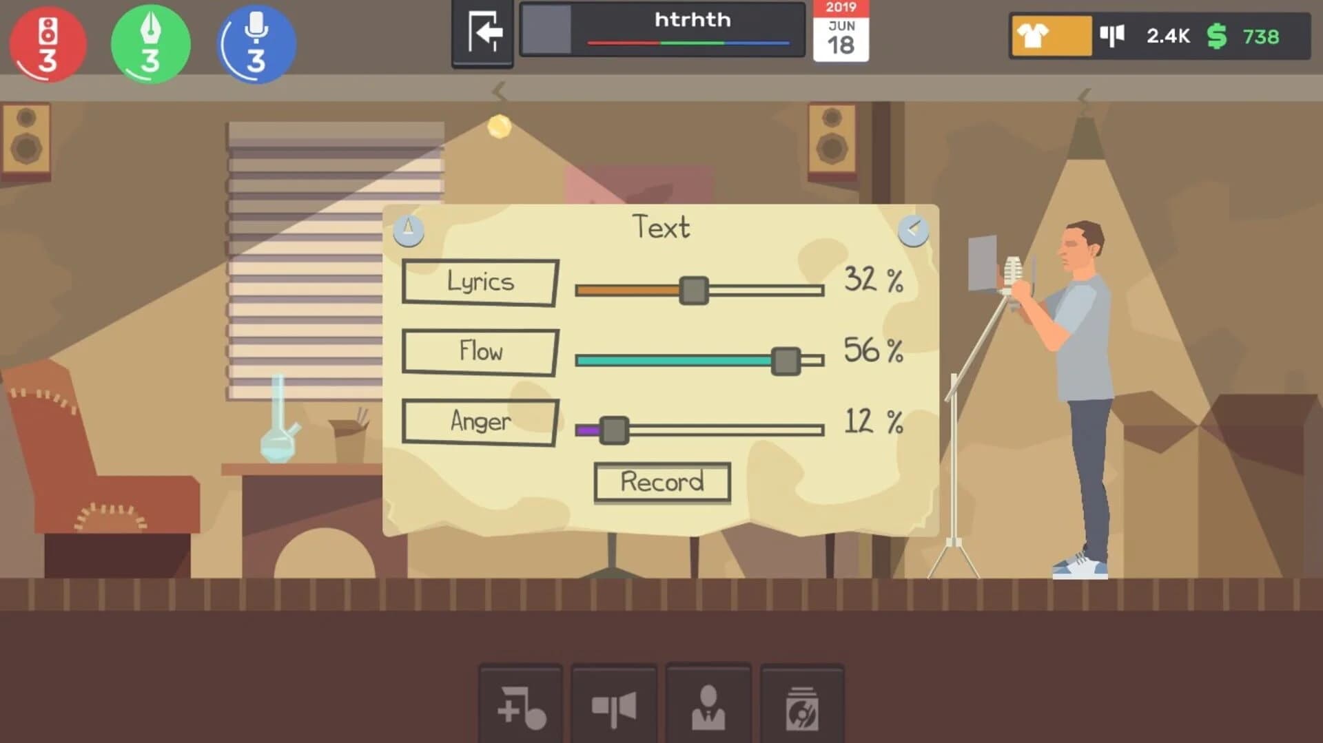 RapStar Tycoon screenshot 2