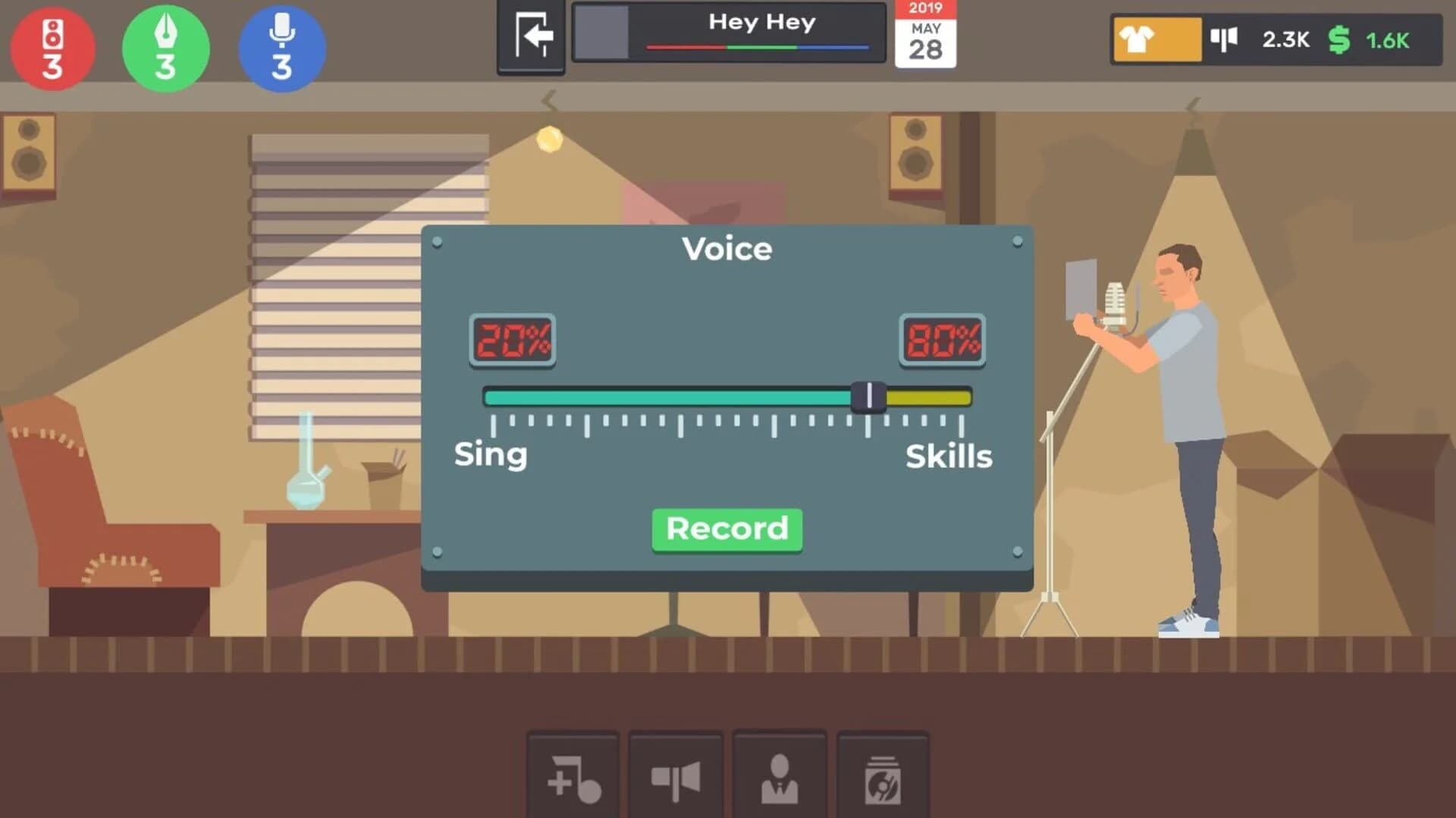 RapStar Tycoon screenshot 1