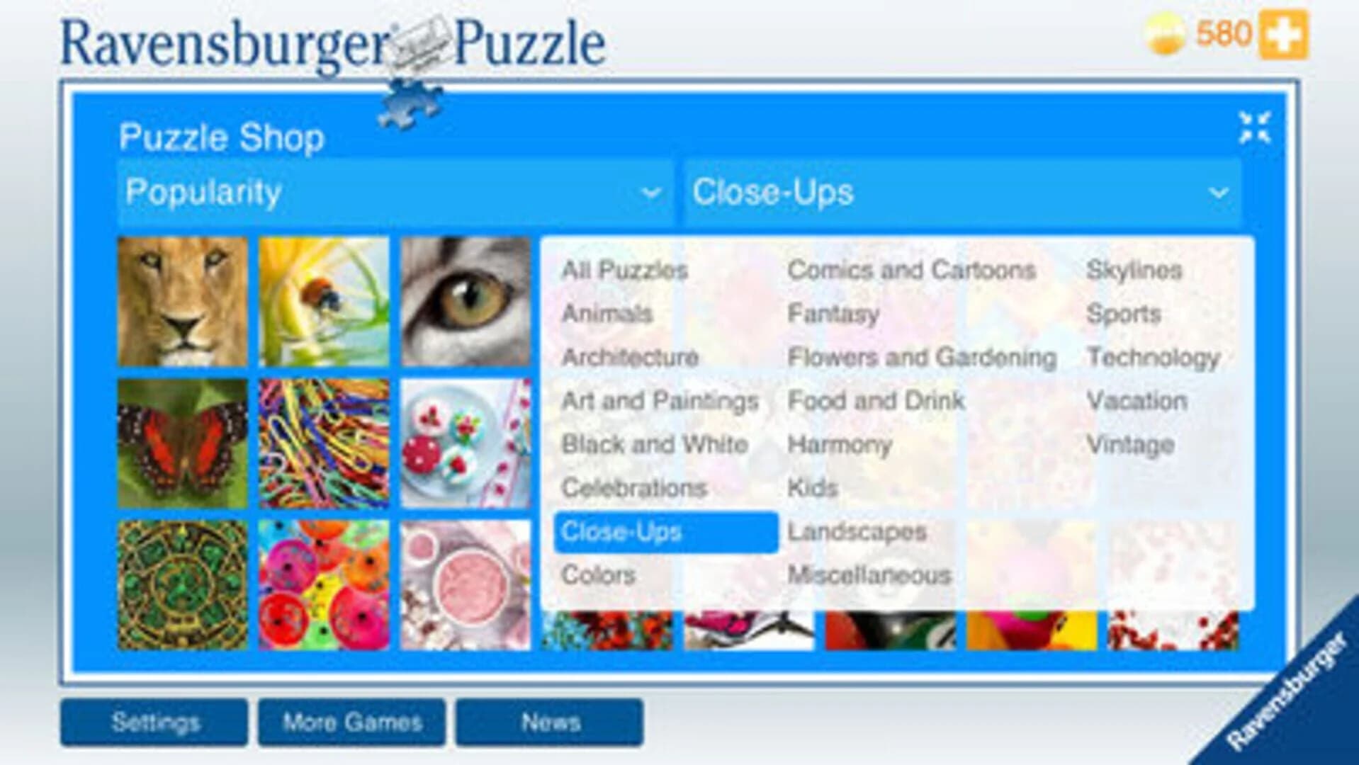 Ravensburger Puzzle screenshot 1
