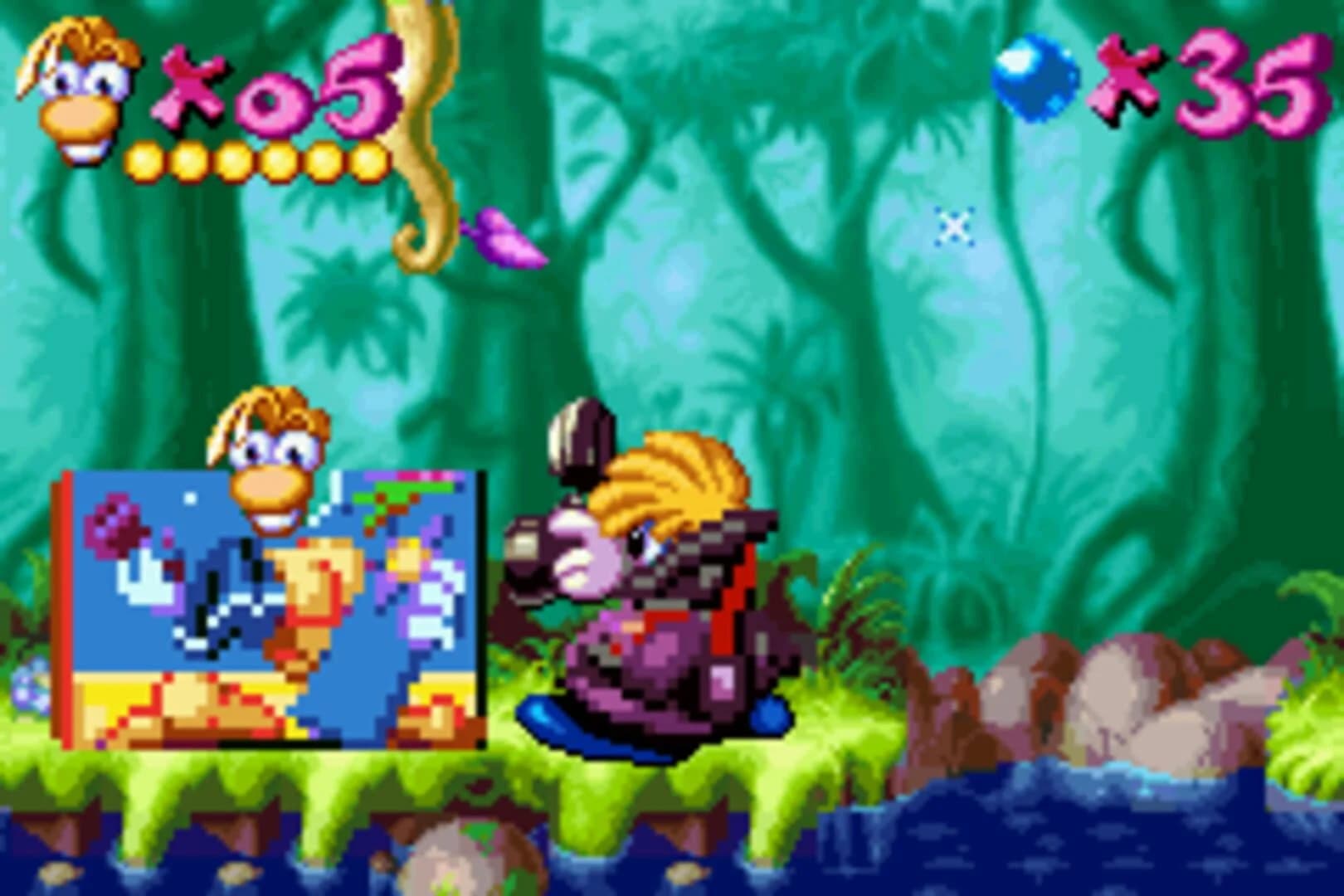 Rayman Advance screenshot 2