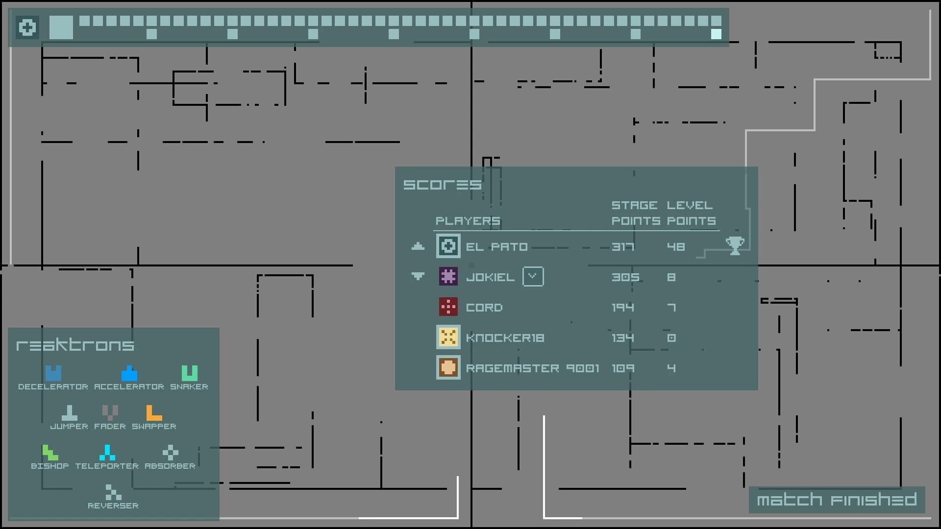 Reaktron screenshot 1