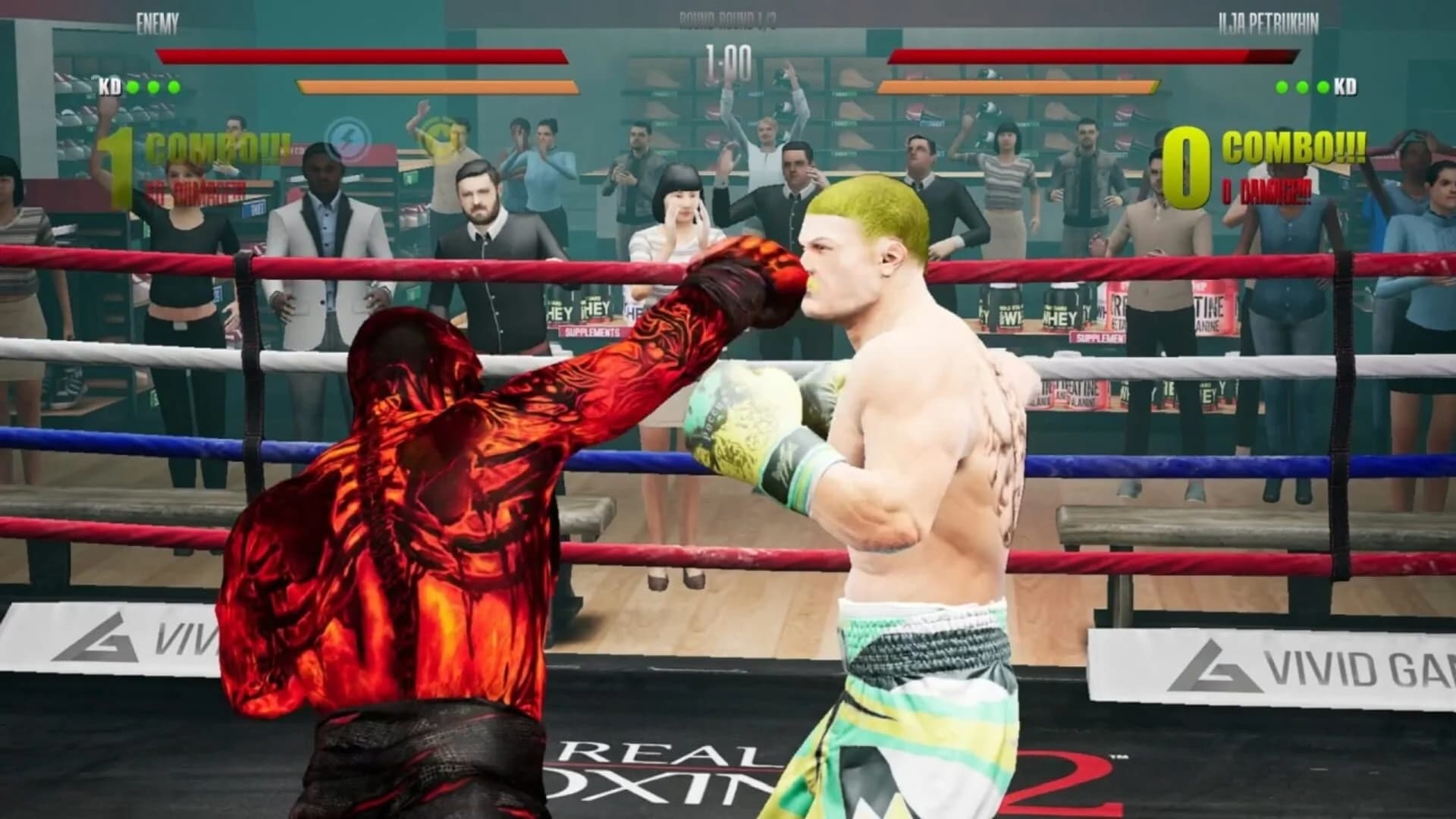 Real Boxing 2: Remastered - DeathShroud DLC screenshot 3
