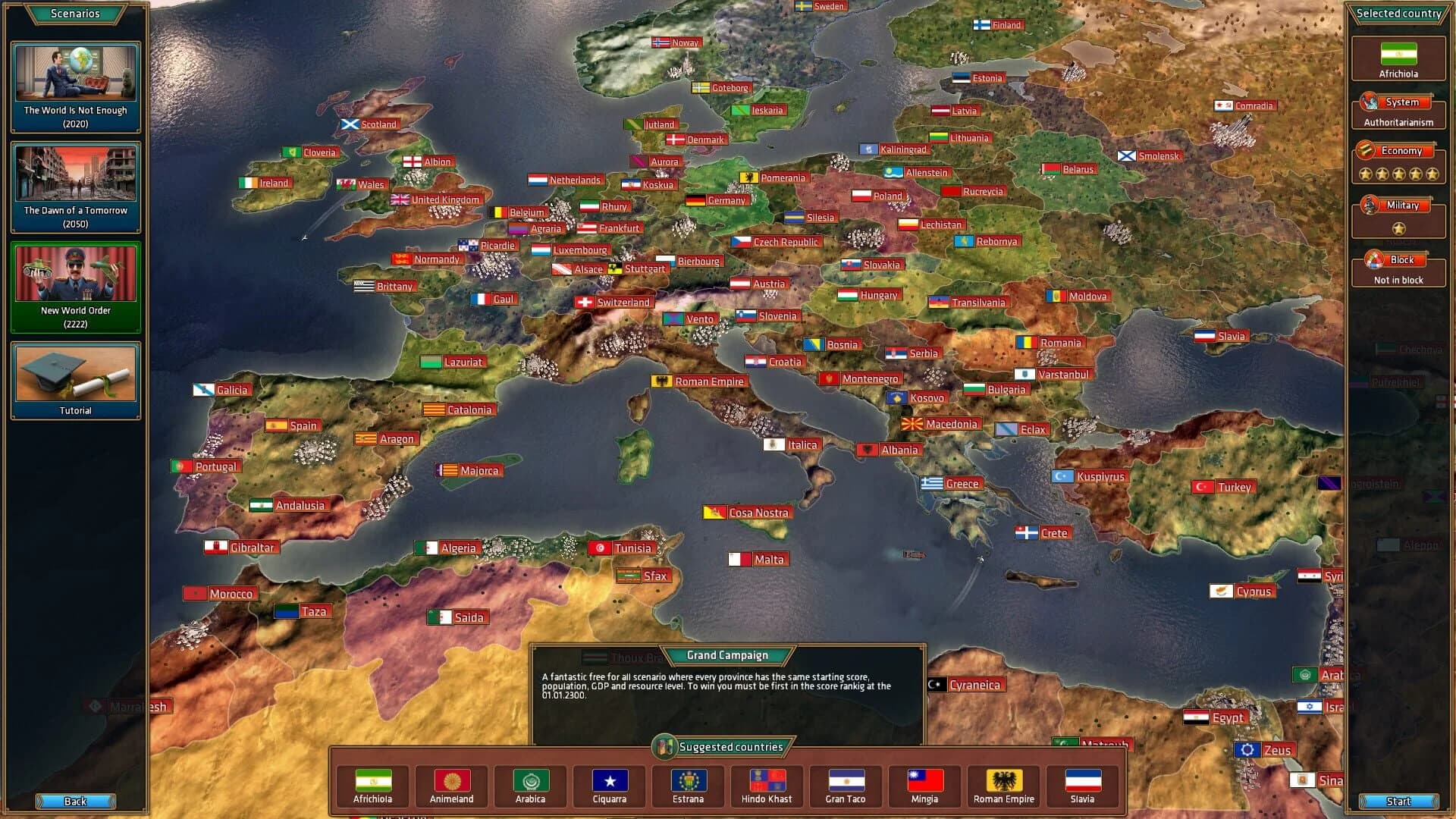 Realpolitiks screenshot 1