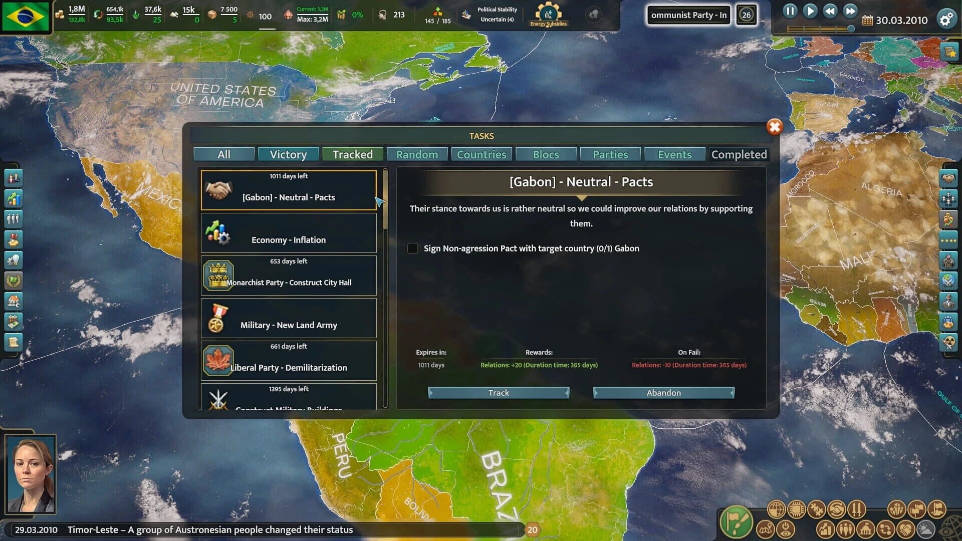 Realpolitiks 3: Earth and Beyond screenshot 1