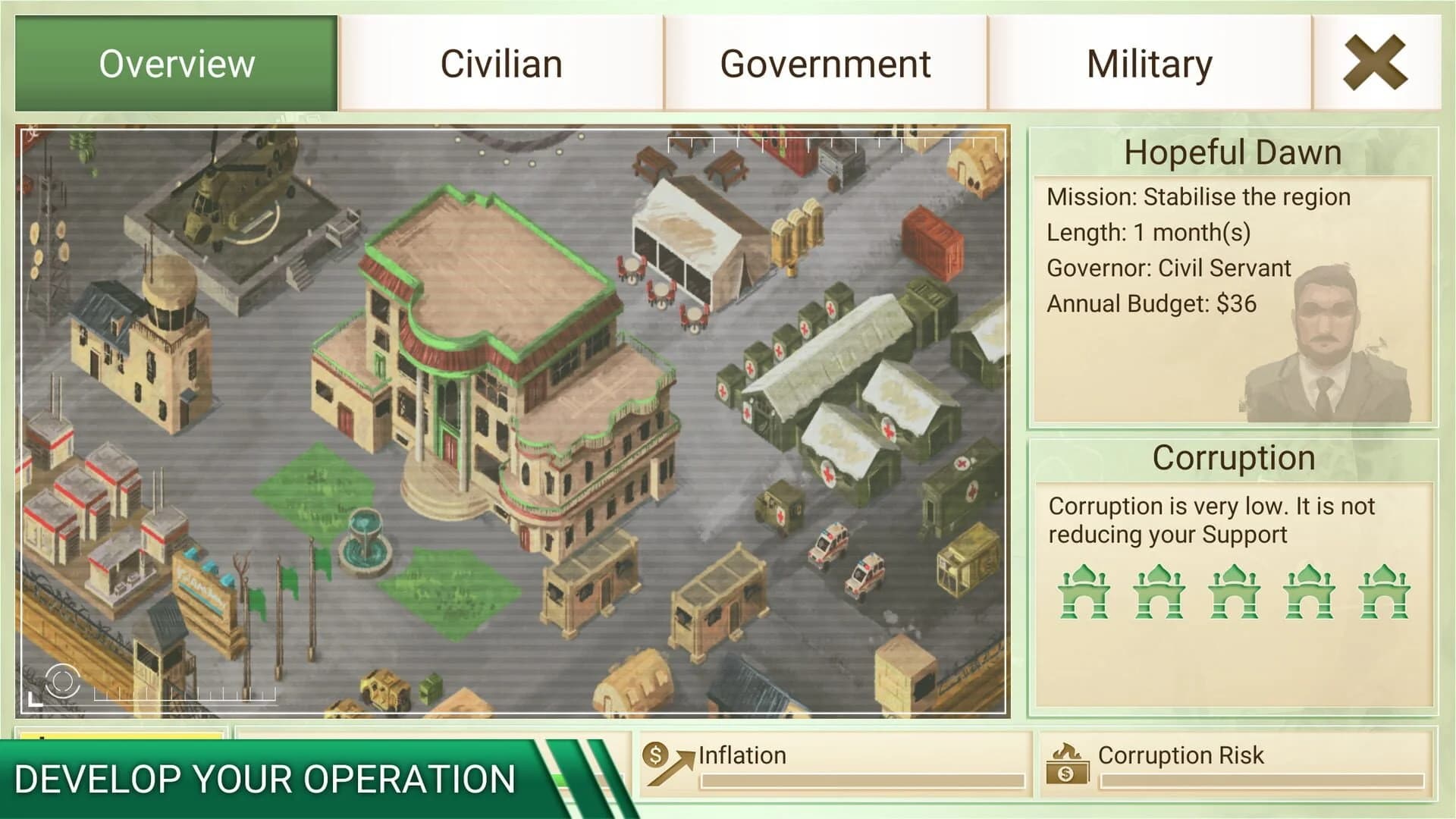 Rebel Inc. screenshot 4