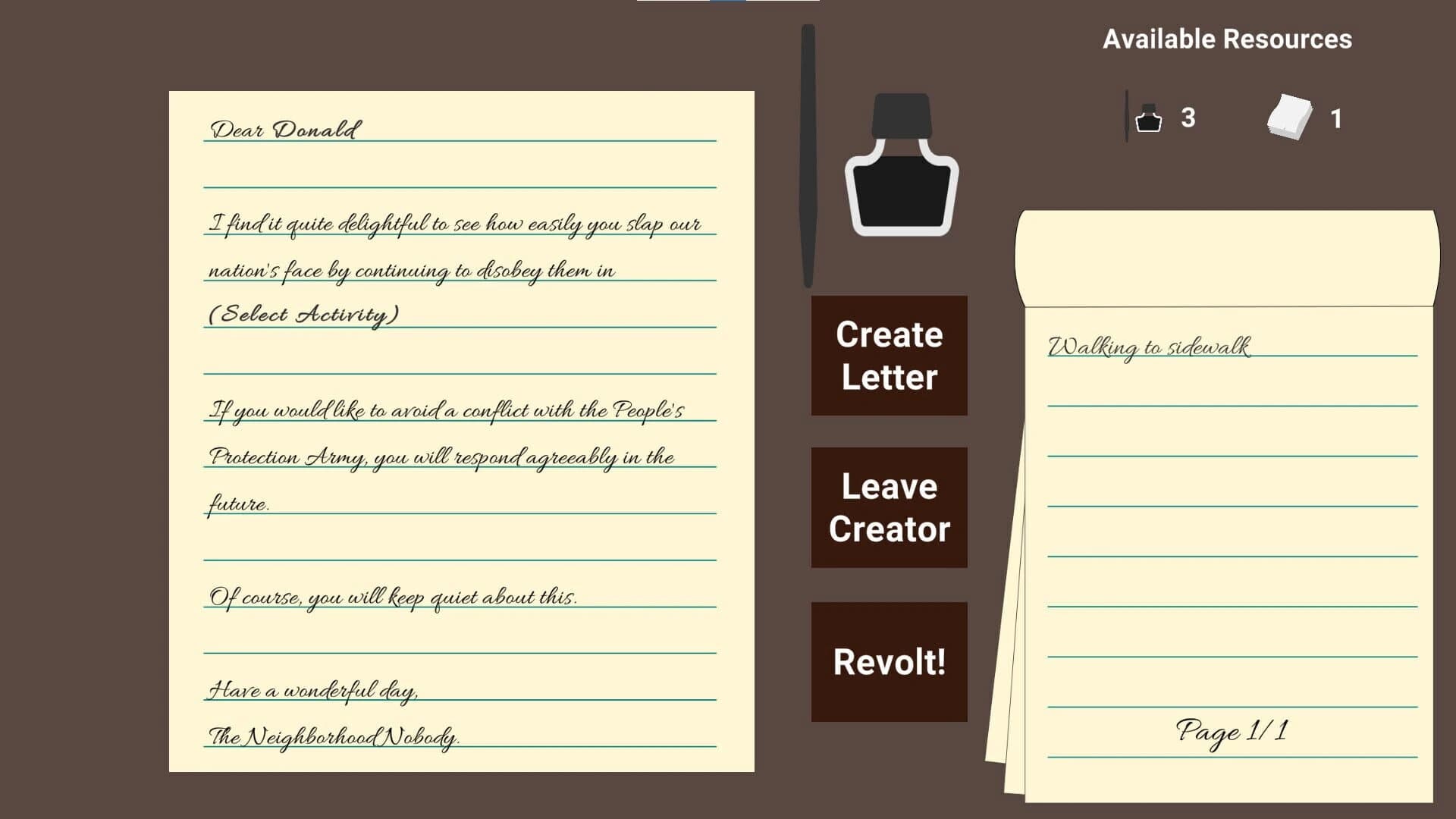 Rebellion screenshot 1