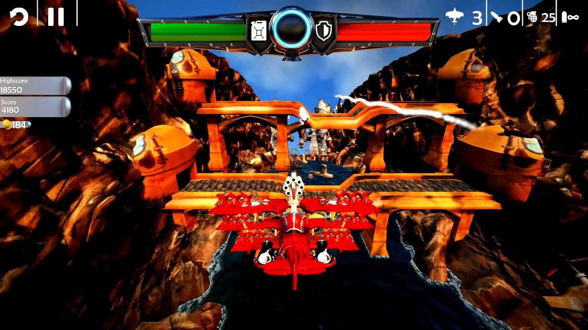 Red Barton and The Sky Pirates screenshot 5
