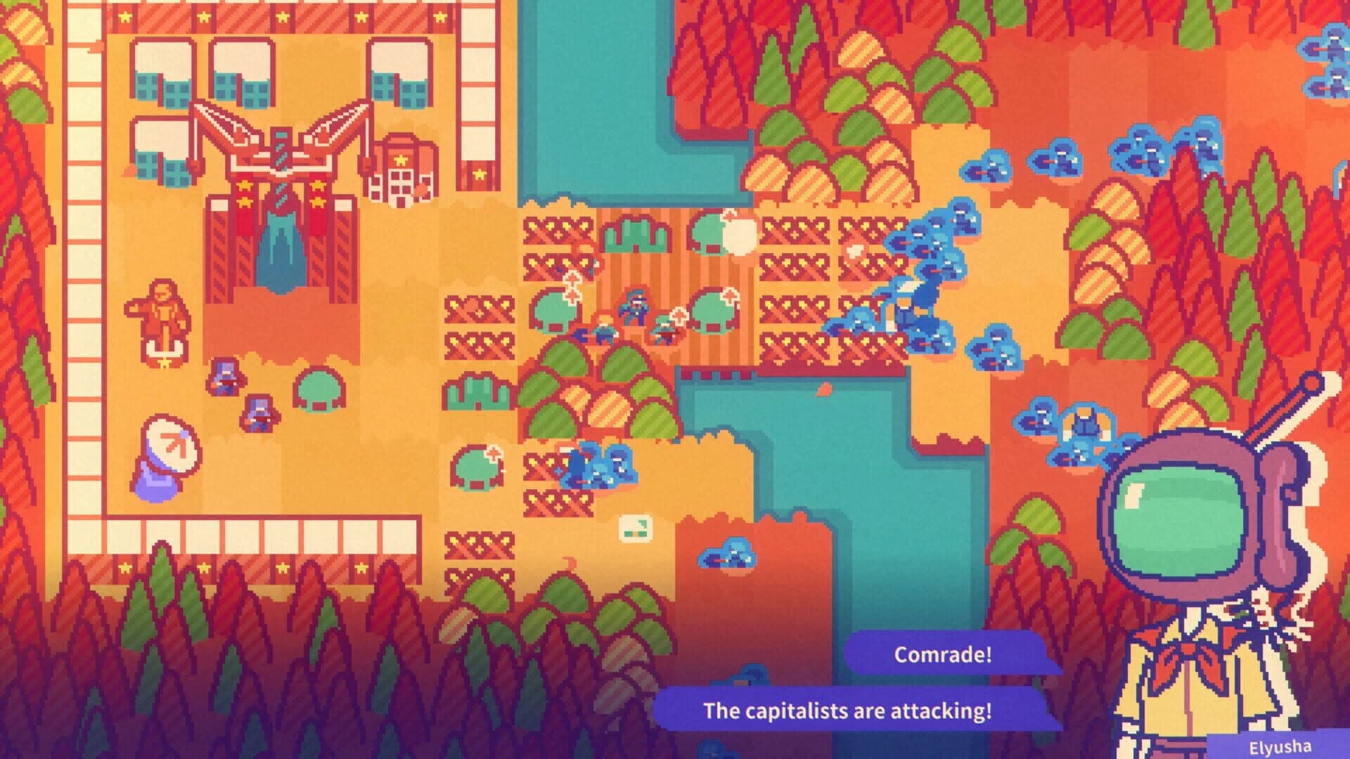 Red Rocket Defencism screenshot 1