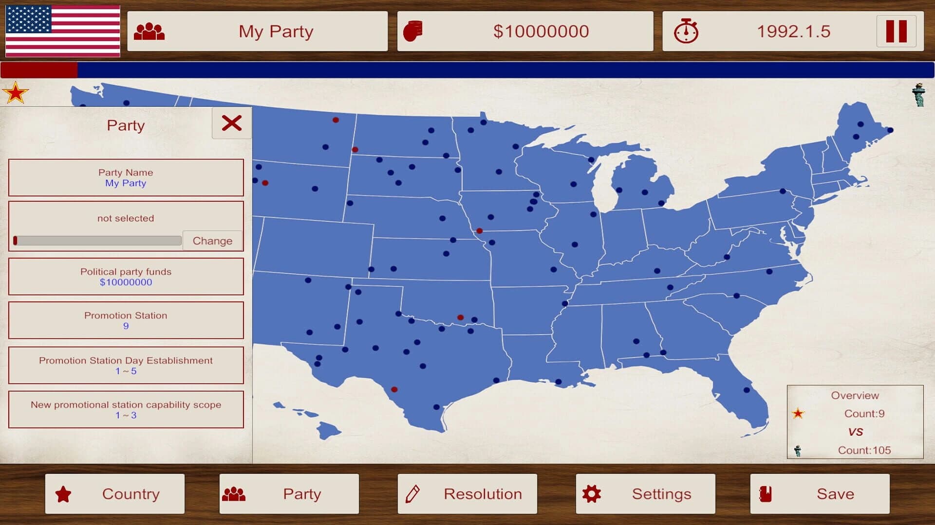 Red Star Over America screenshot 1