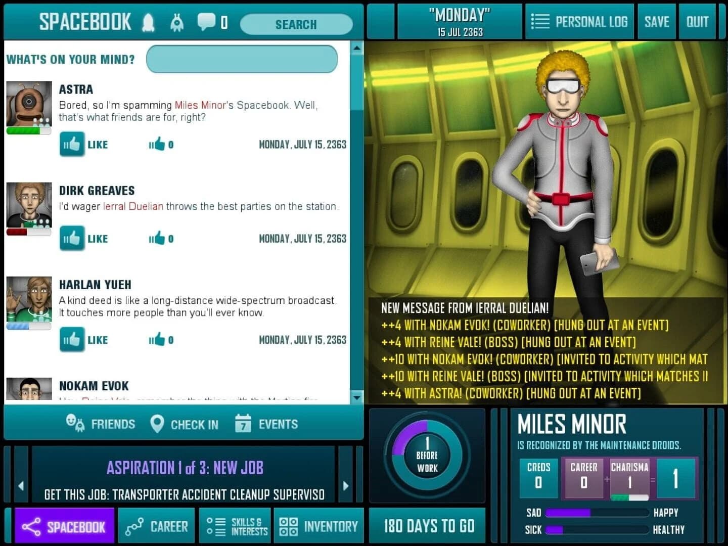 Redshirt screenshot 5